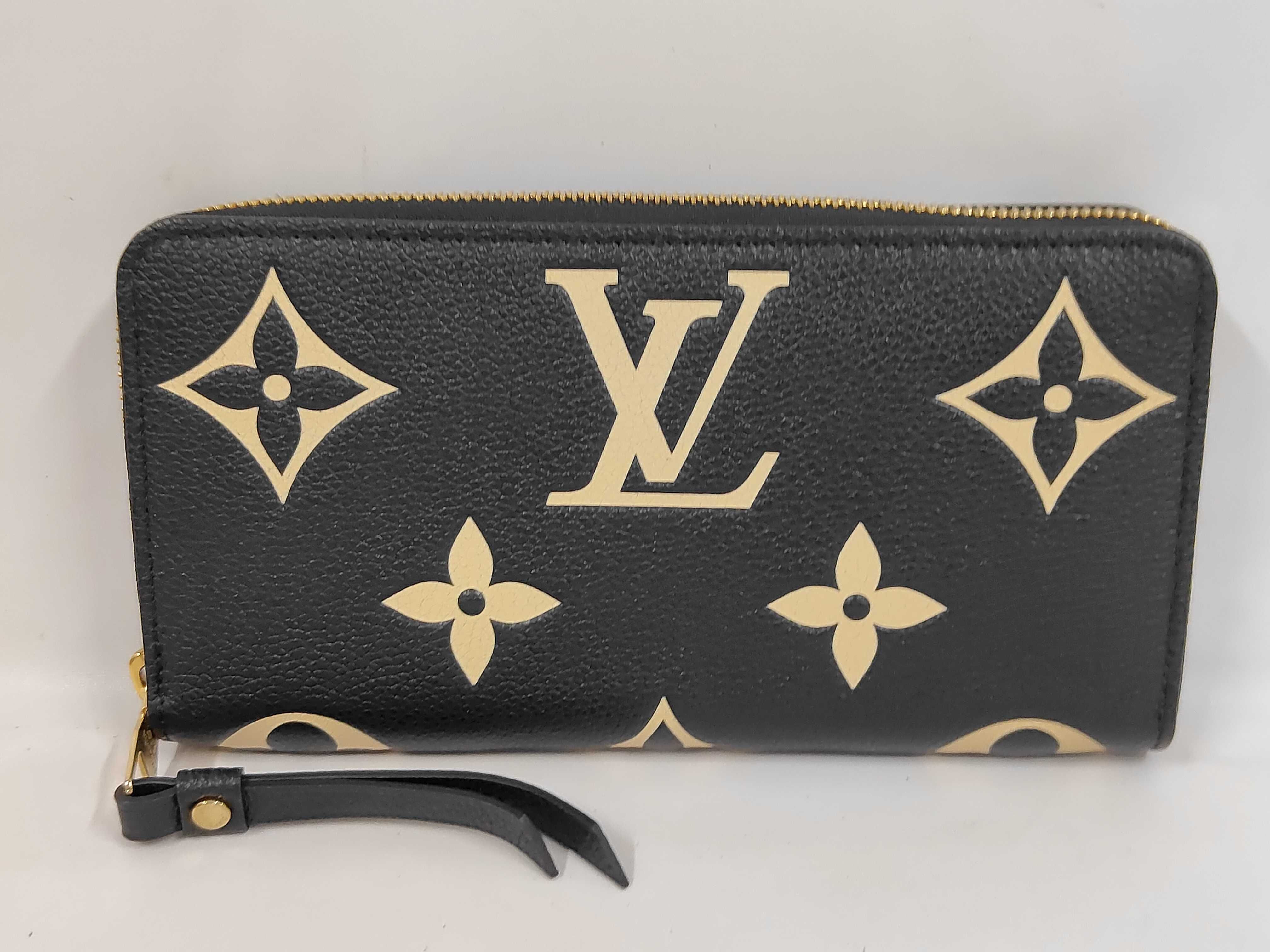 Monogram Empreinte Louis Vuitton Zippy Wallet Empreinte Bicolor RFID Wallet