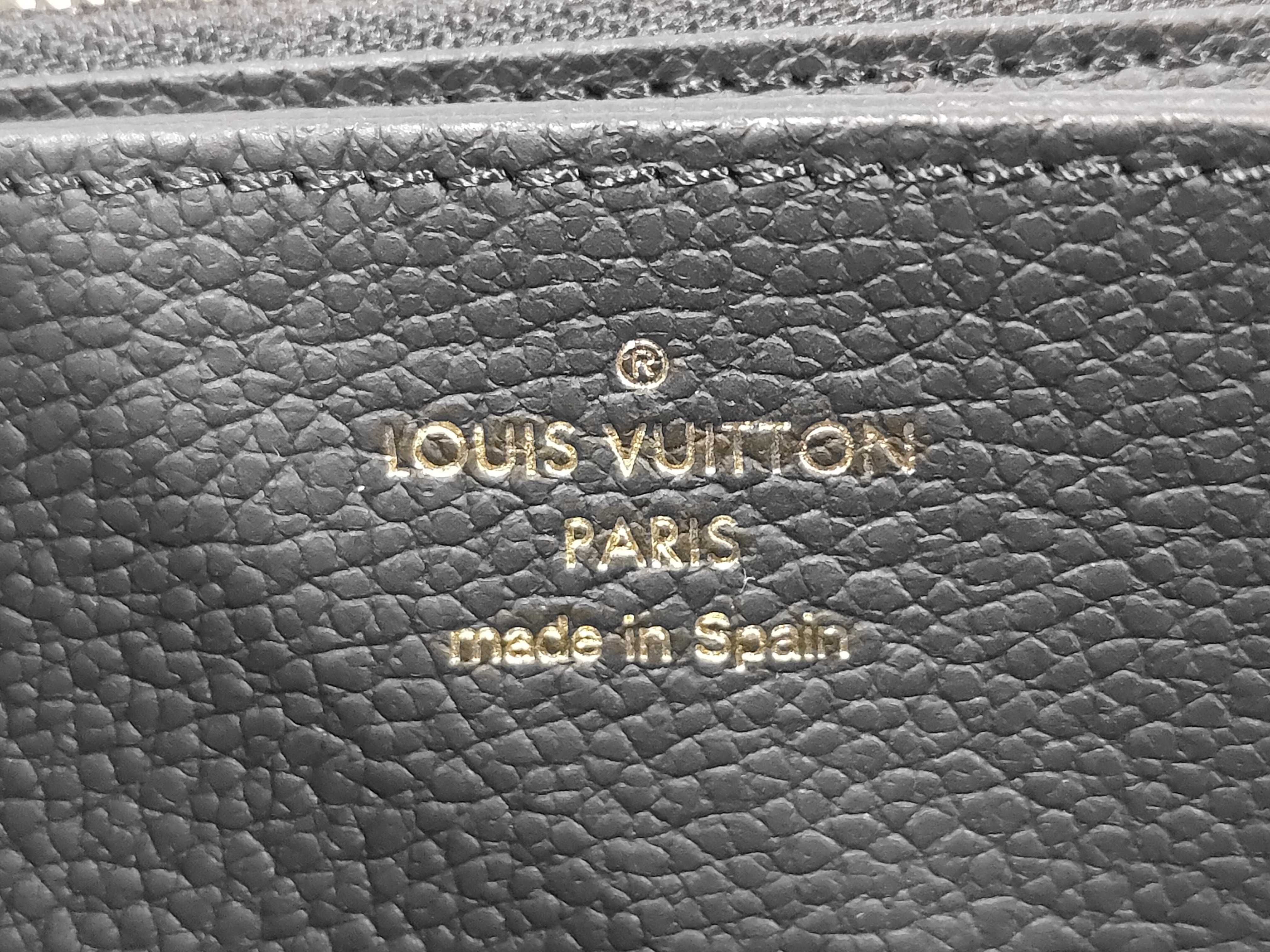 Monogram Empreinte Louis Vuitton Zippy Wallet Empreinte Bicolor RFID Wallet — view 8