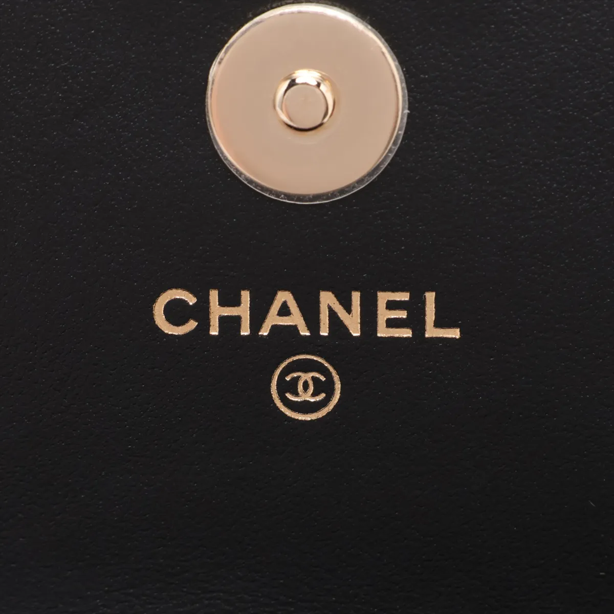 Boy Chanel Caviar Skin Waist Pouch, Black with Gold Hardware, 32054456, serial number in the 32 range. — view 9