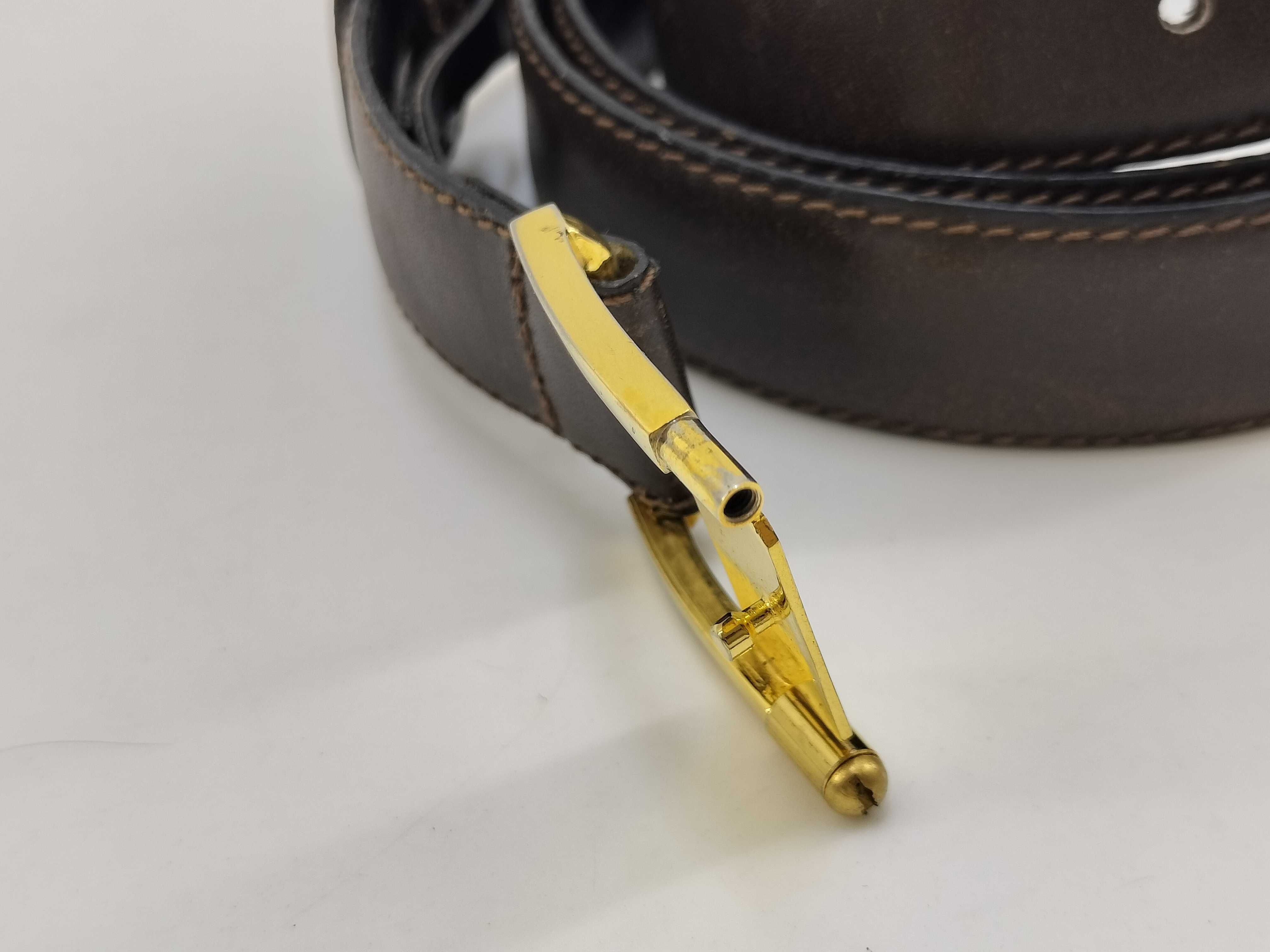Anagram Leather Belt — view 11