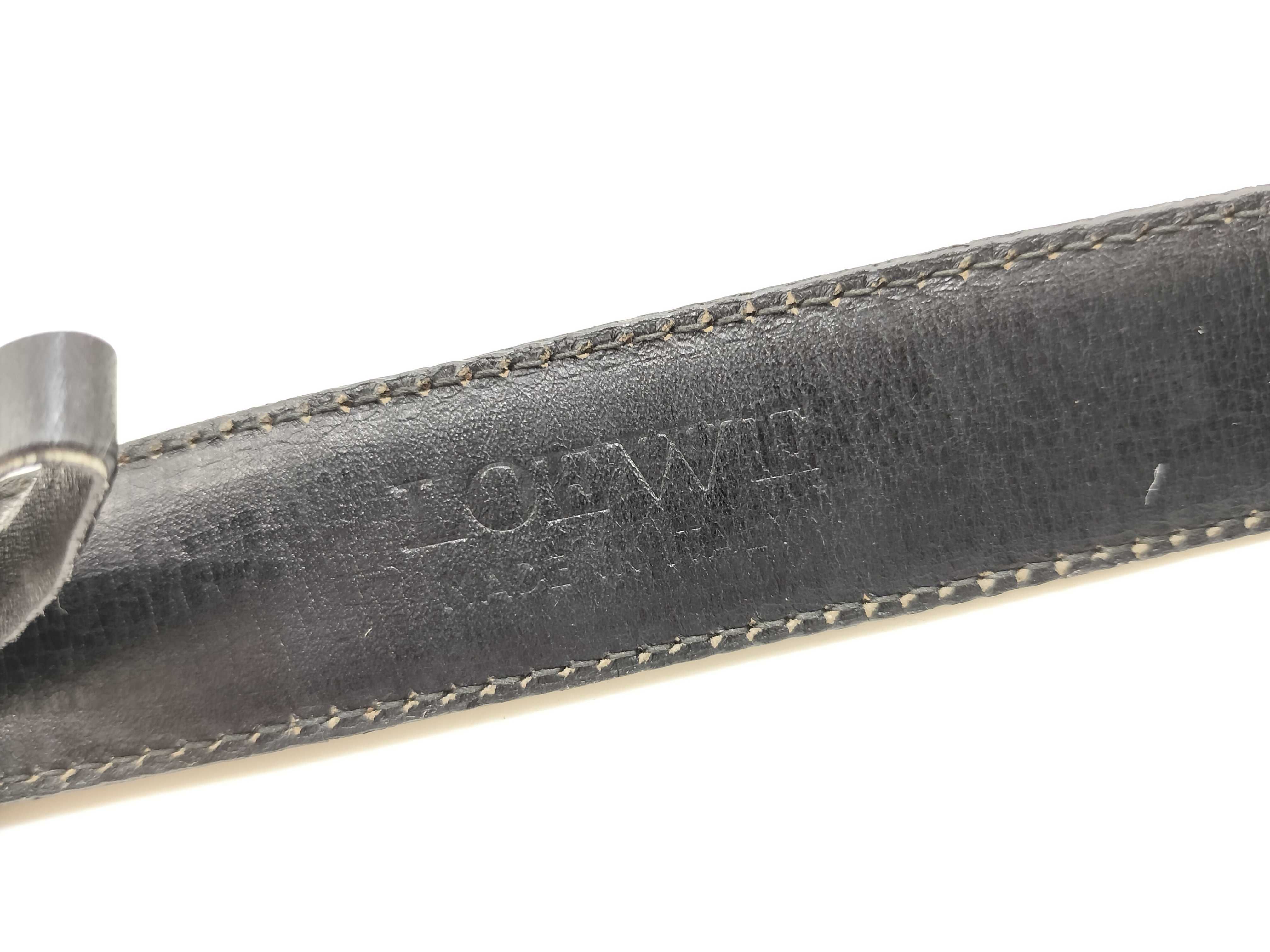 Anagram Leather Belt — view 7