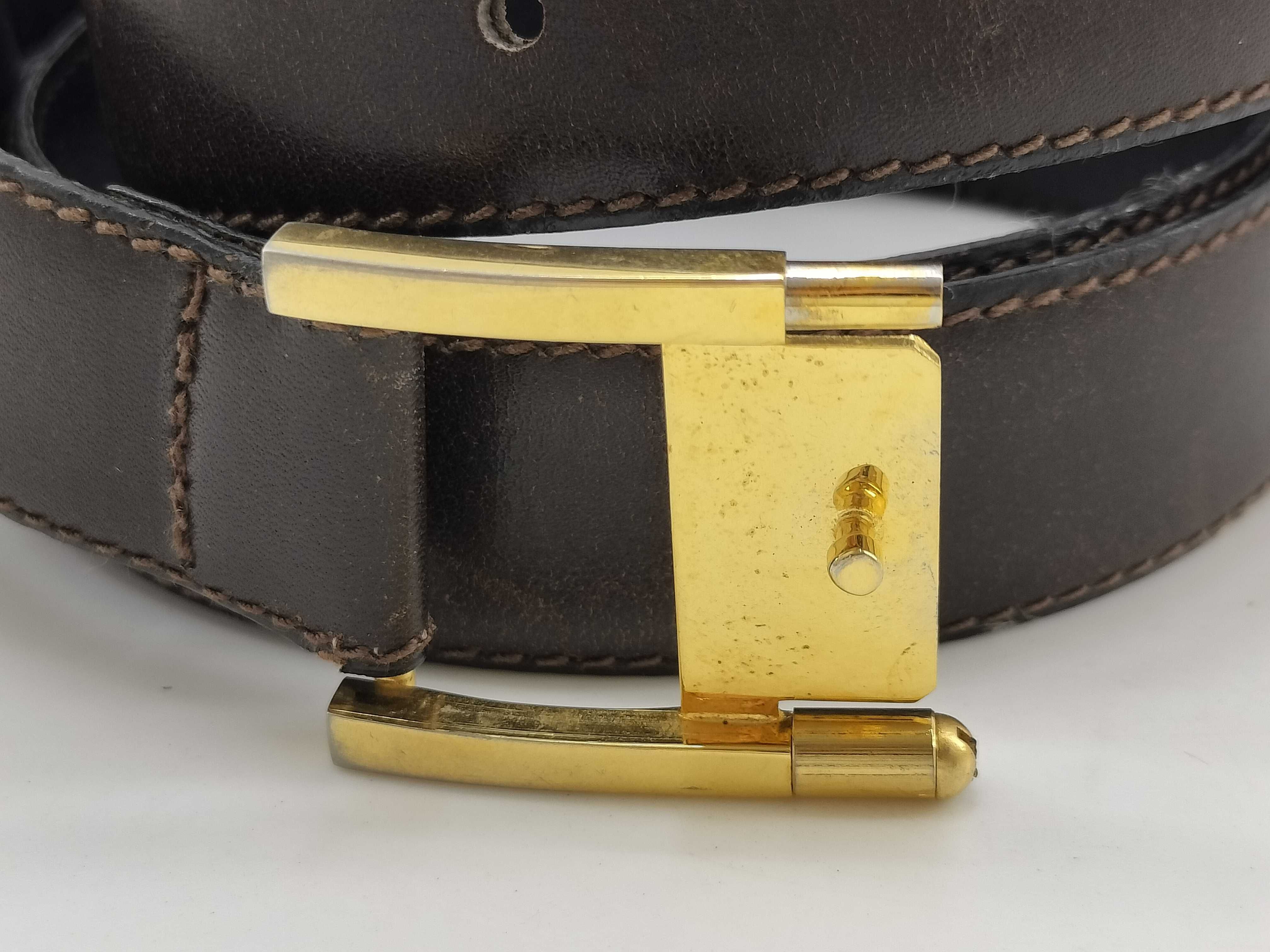 Anagram Leather Belt — view 10