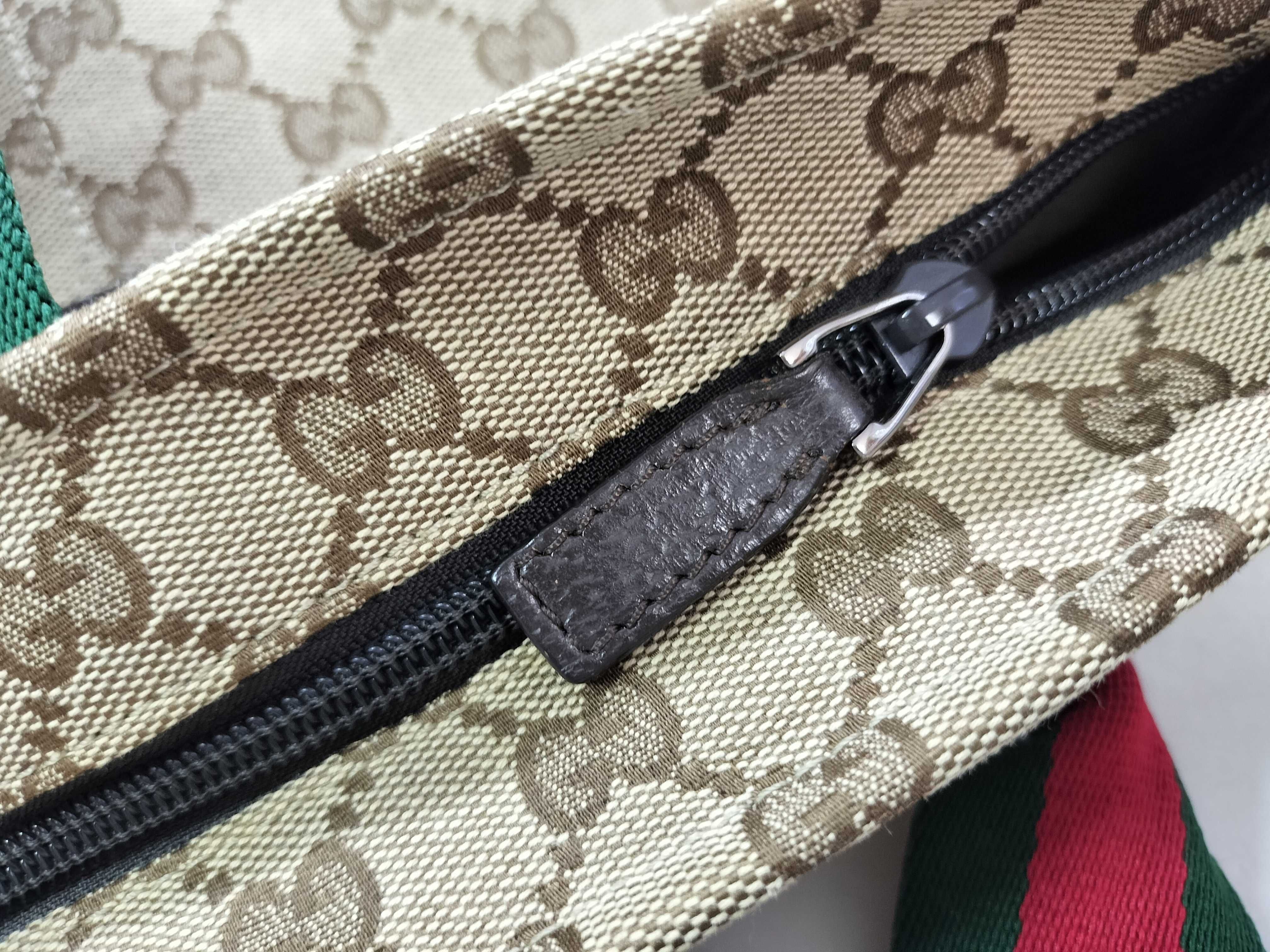 GG Canvas Gucci Sherry Line Tote Bag 155524 Tote Bag — view 15