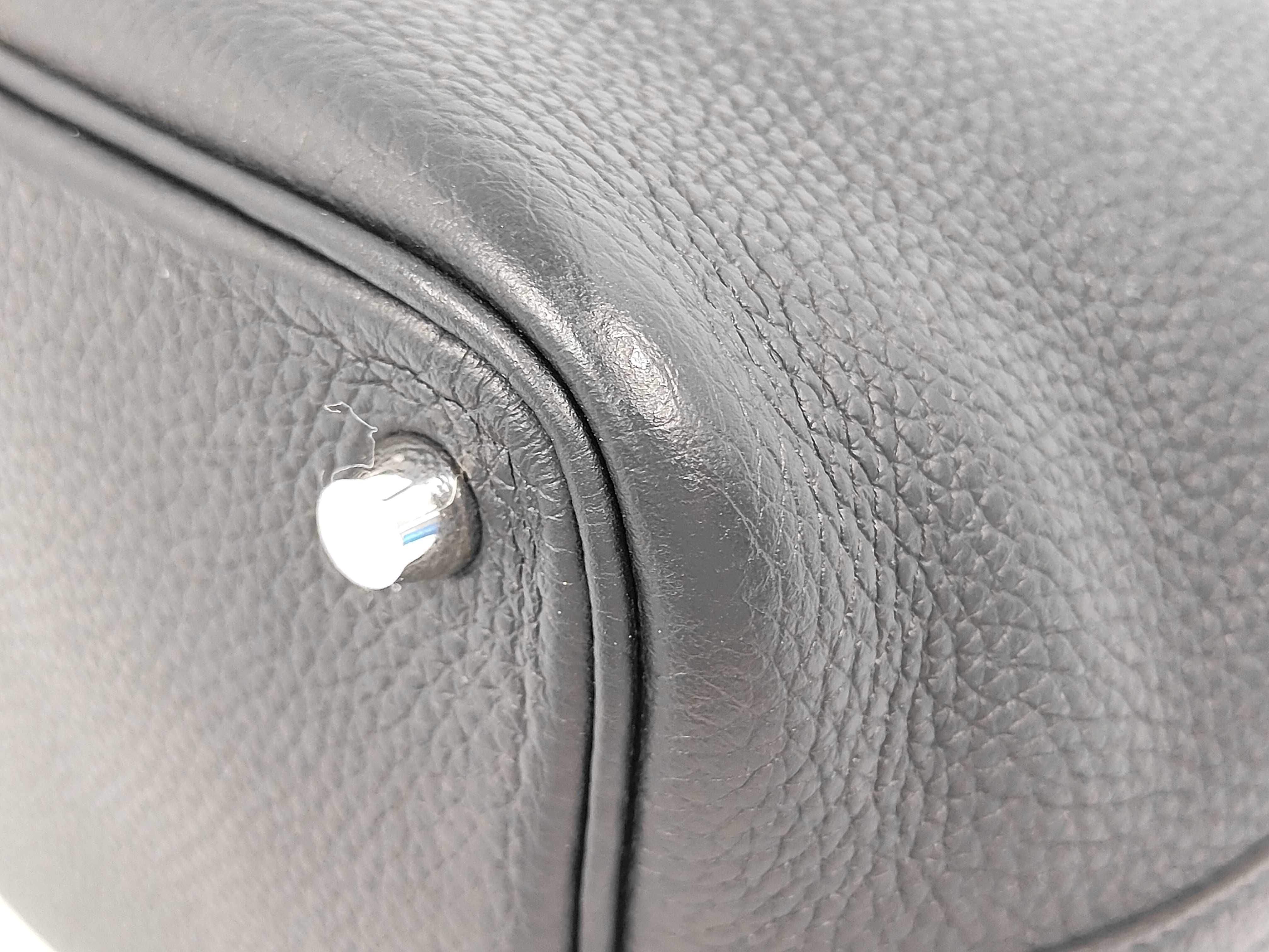 Picotin Lock 18 Black Handbag — view 4