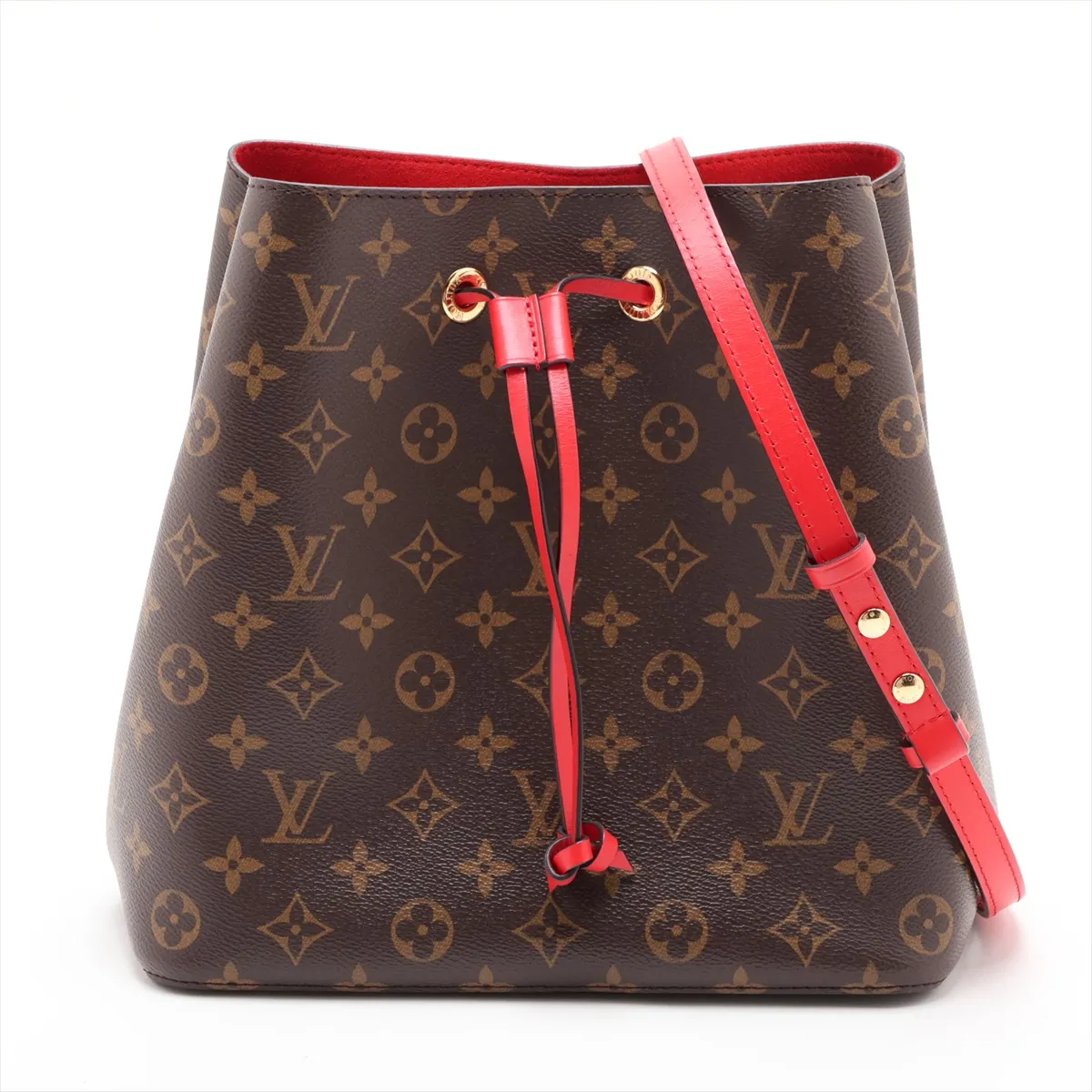Monogram NeoNoe M44021 SR0139 Red x Brown (RFID detected)