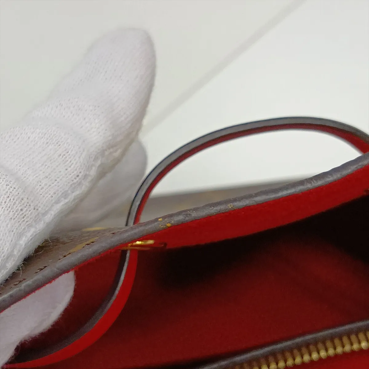 Monogram NeoNoe M44021 SR0139 Red x Brown (RFID detected) — view 15