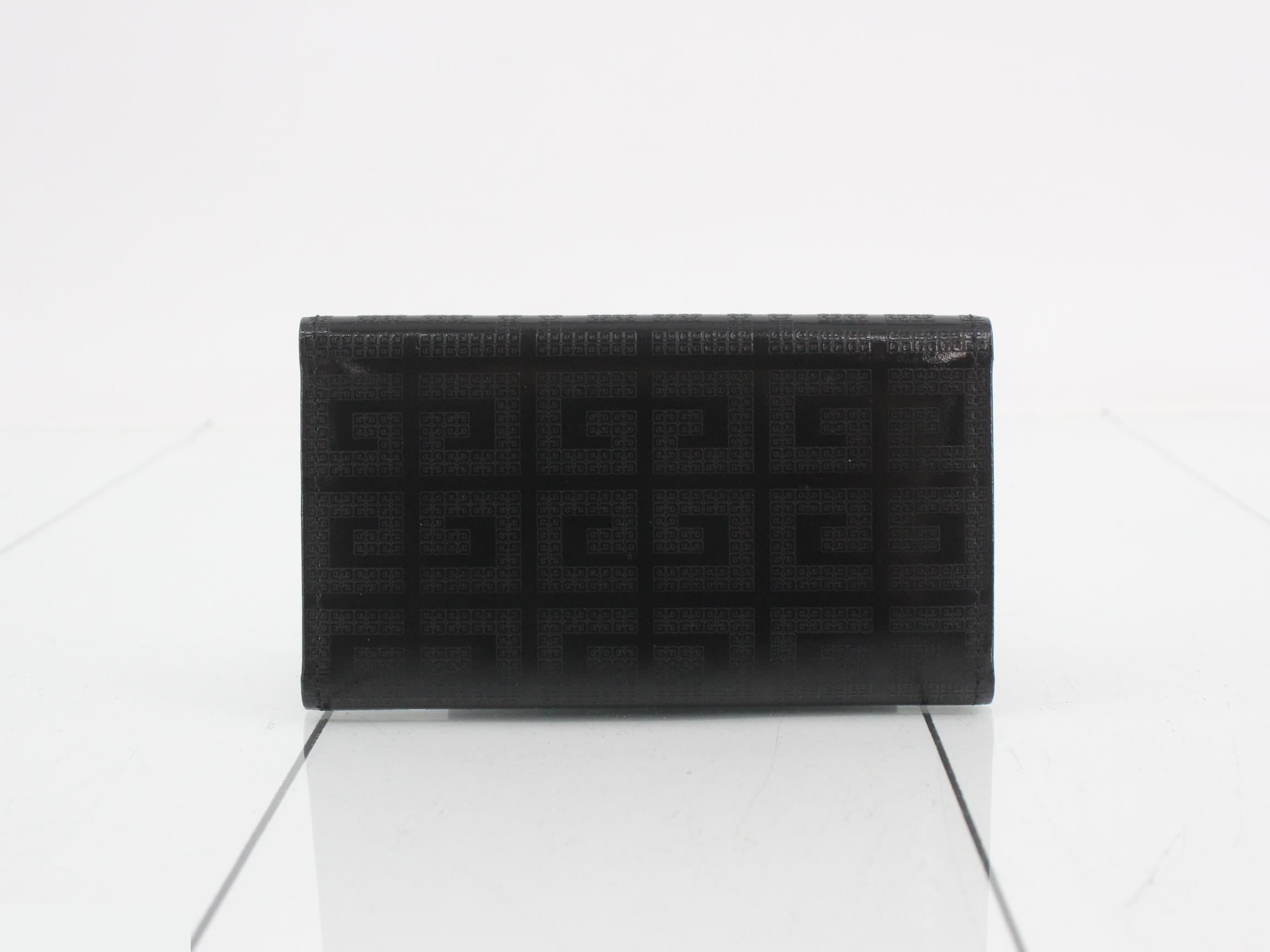 Leather Key Case, Black — view 2