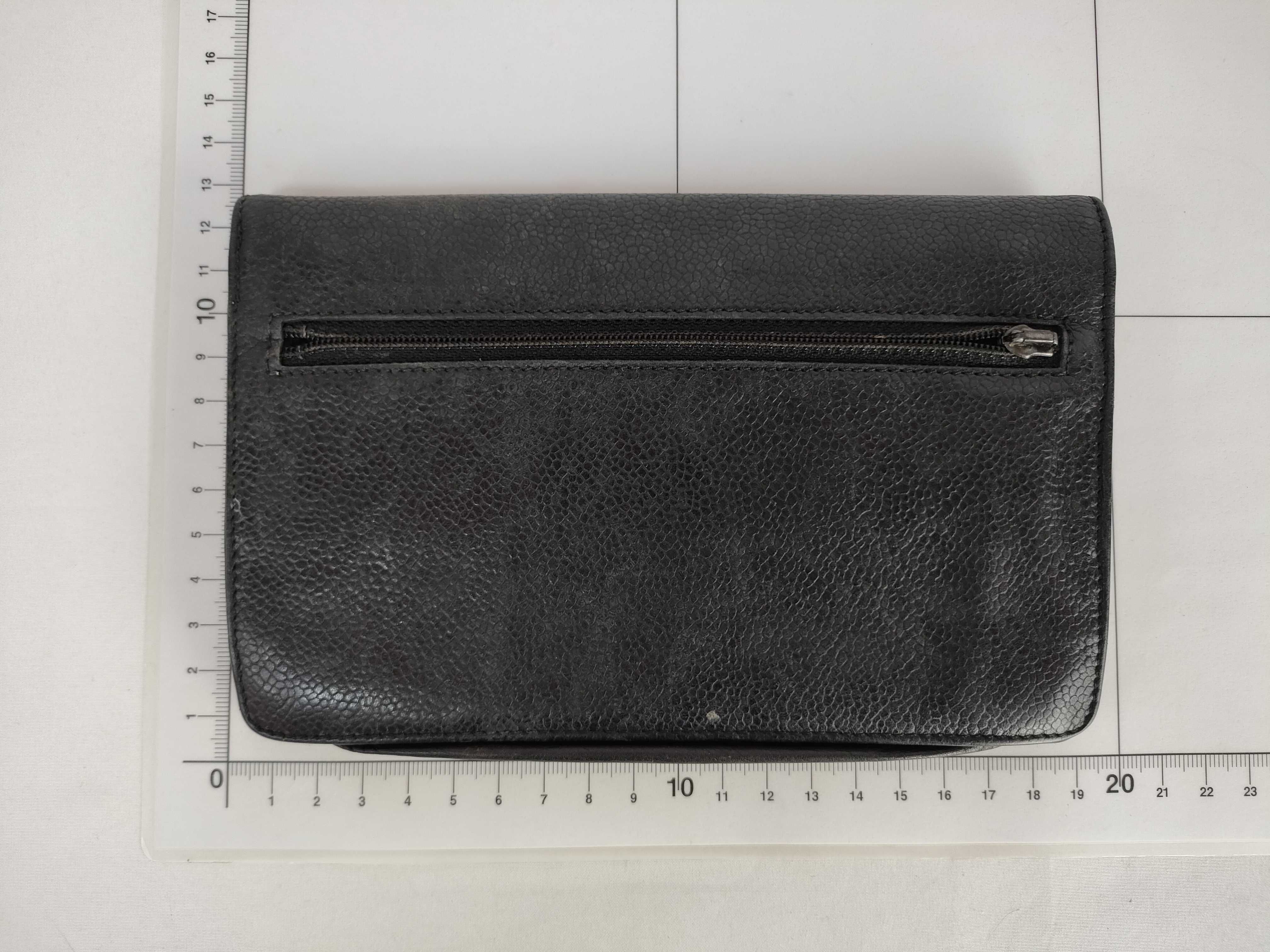 Caviar Skin Coco Mark Long Wallet — view 2