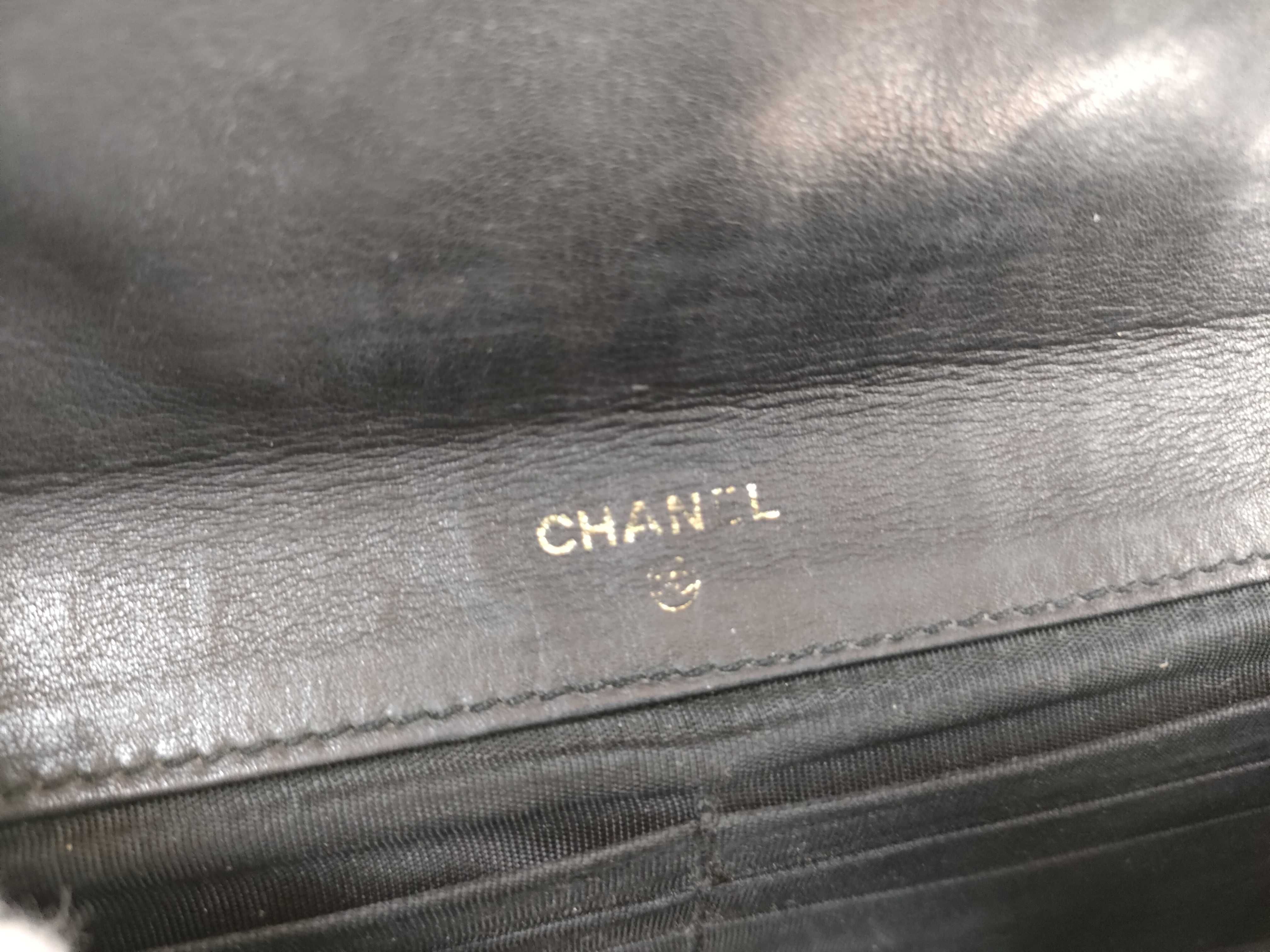 Caviar Skin Coco Mark Long Wallet — view 14