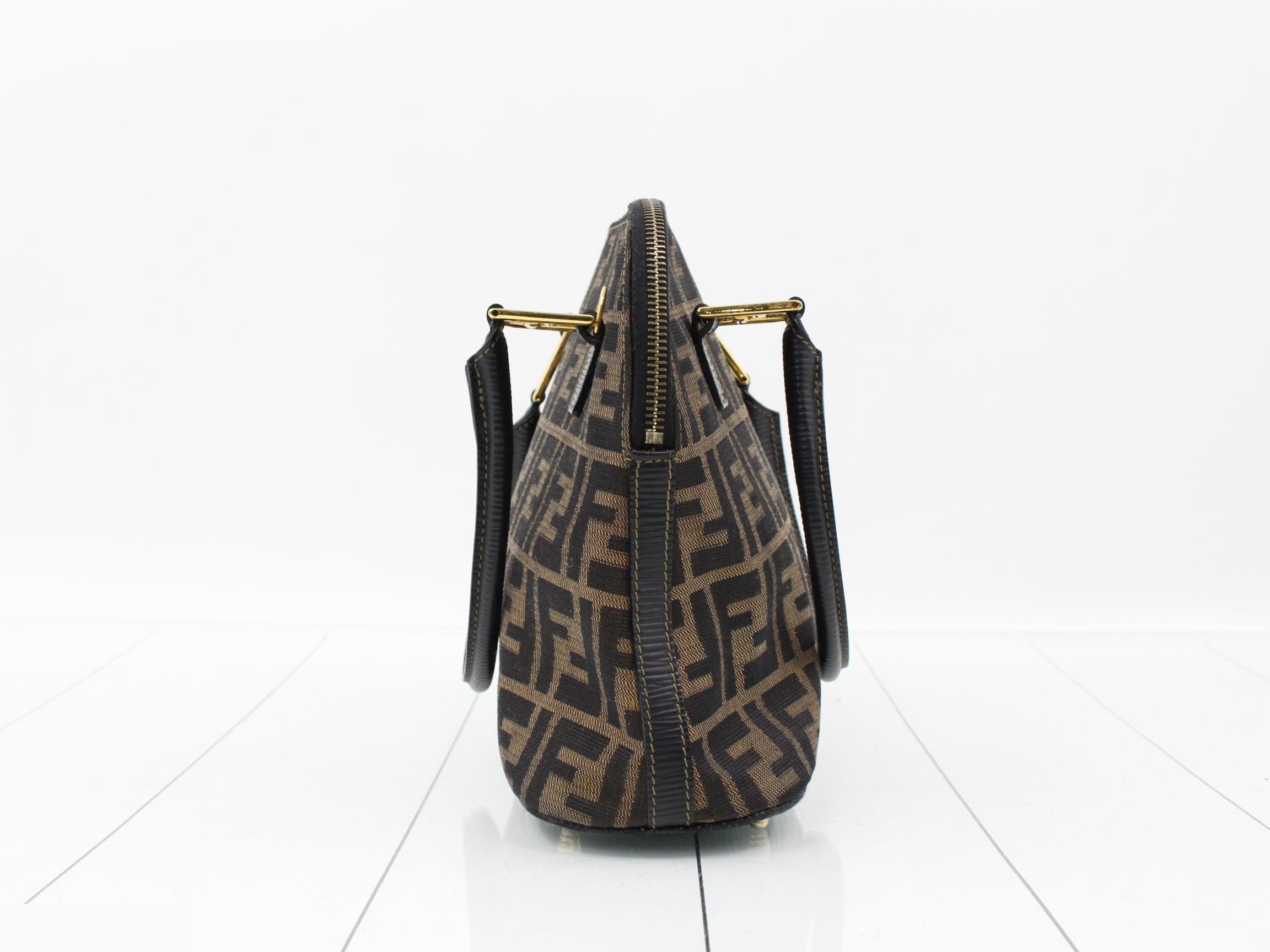 Zucca Leather 2-Way Handbag — view 3