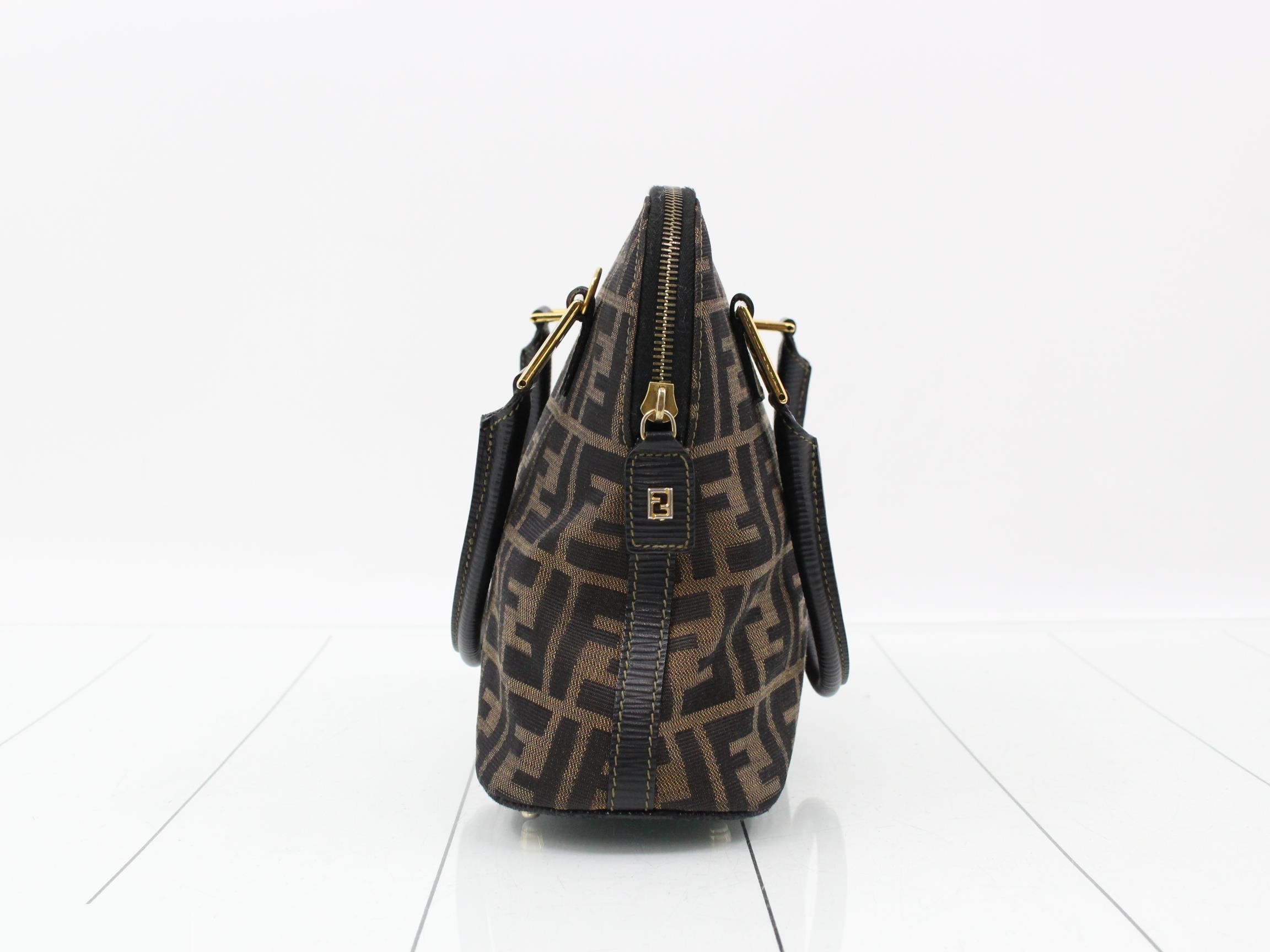 Zucca Leather 2-Way Handbag — view 4