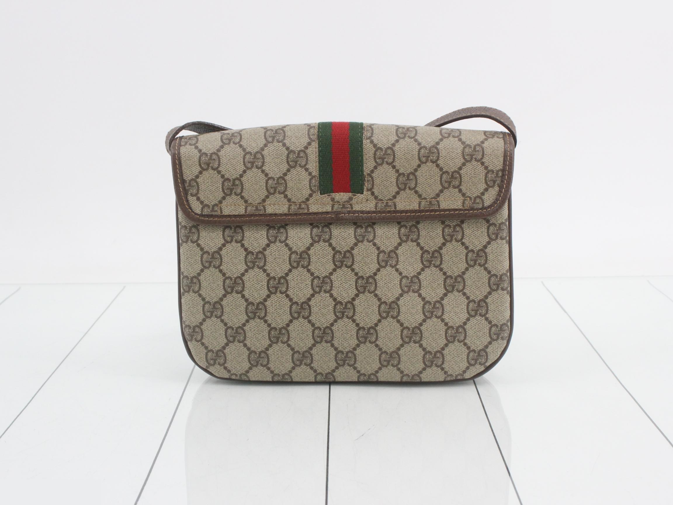 GG Supreme Sherry Line Shoulder Bag — view 2