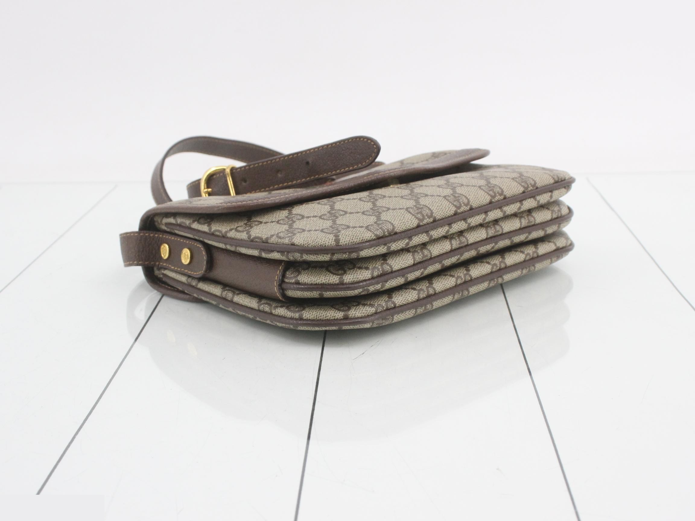 GG Supreme Sherry Line Shoulder Bag — view 5