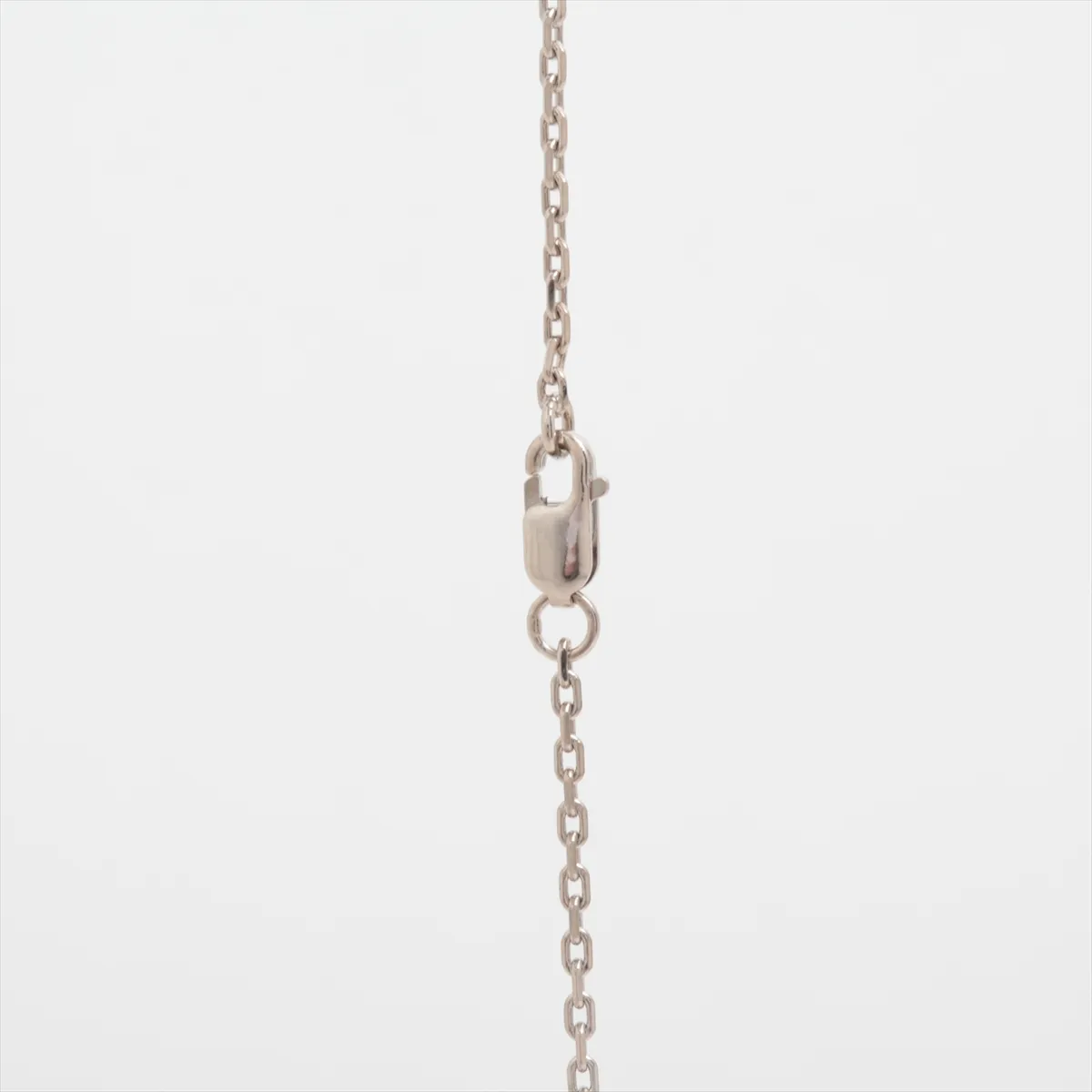Mini Pop H Necklace, GP Silver x Pink, with — view 3