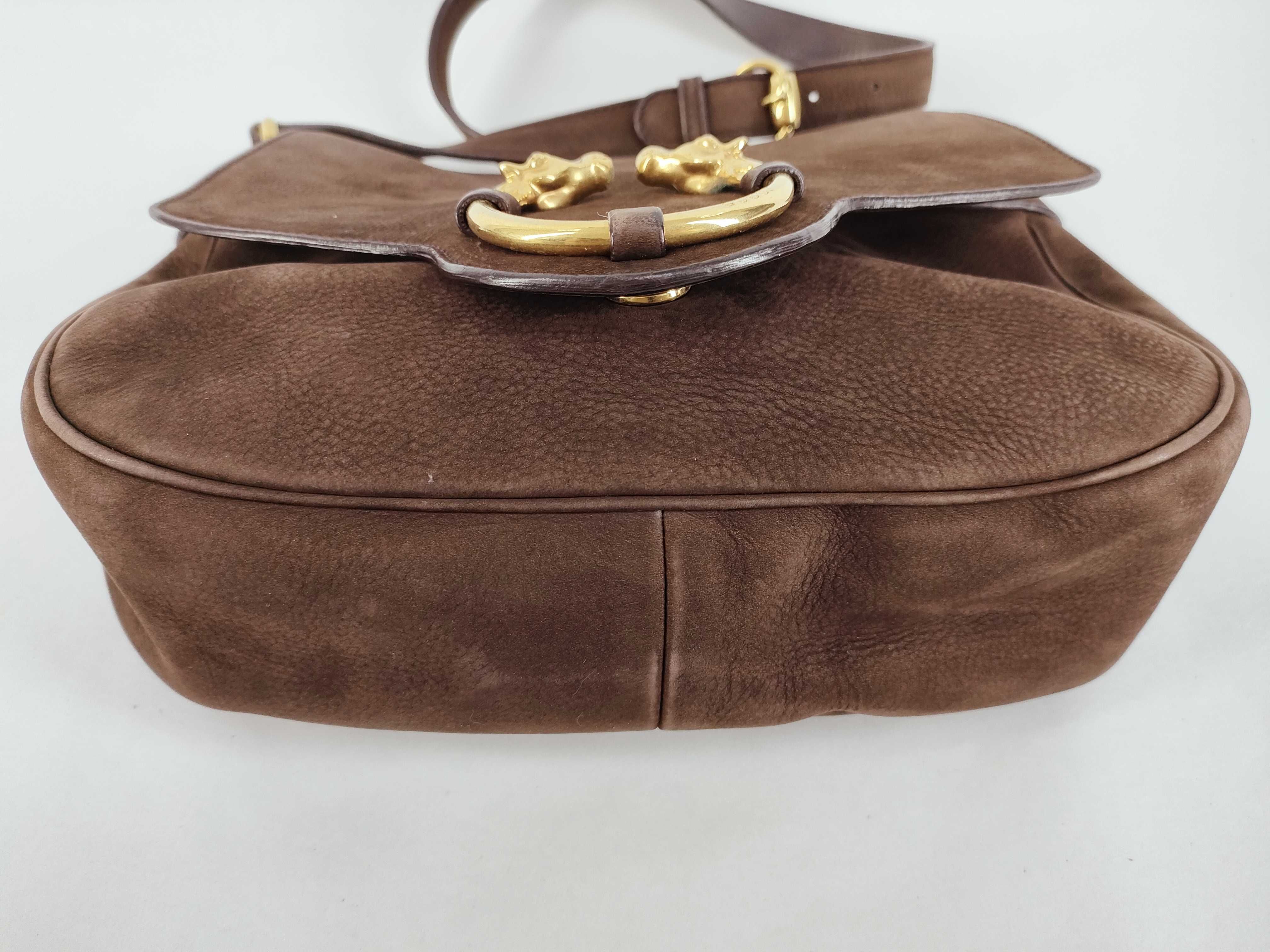 Ribot Horsehead Nubuck Shoulder Bag — view 7