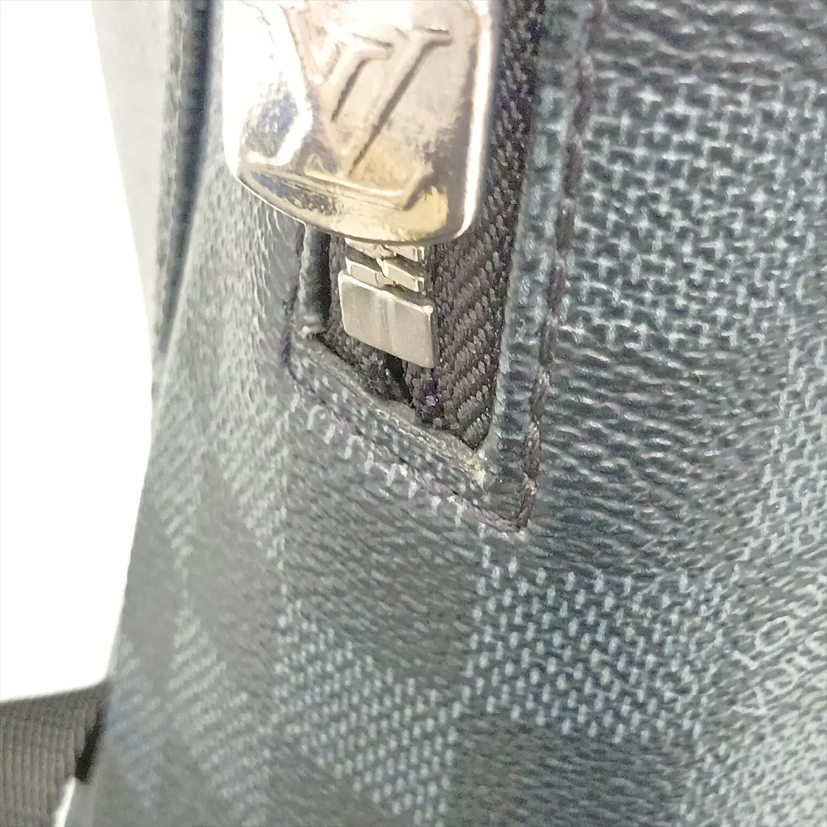 Damier Graphite Giant Canvas Backpack N50009 Black (RFID detected) — view 13