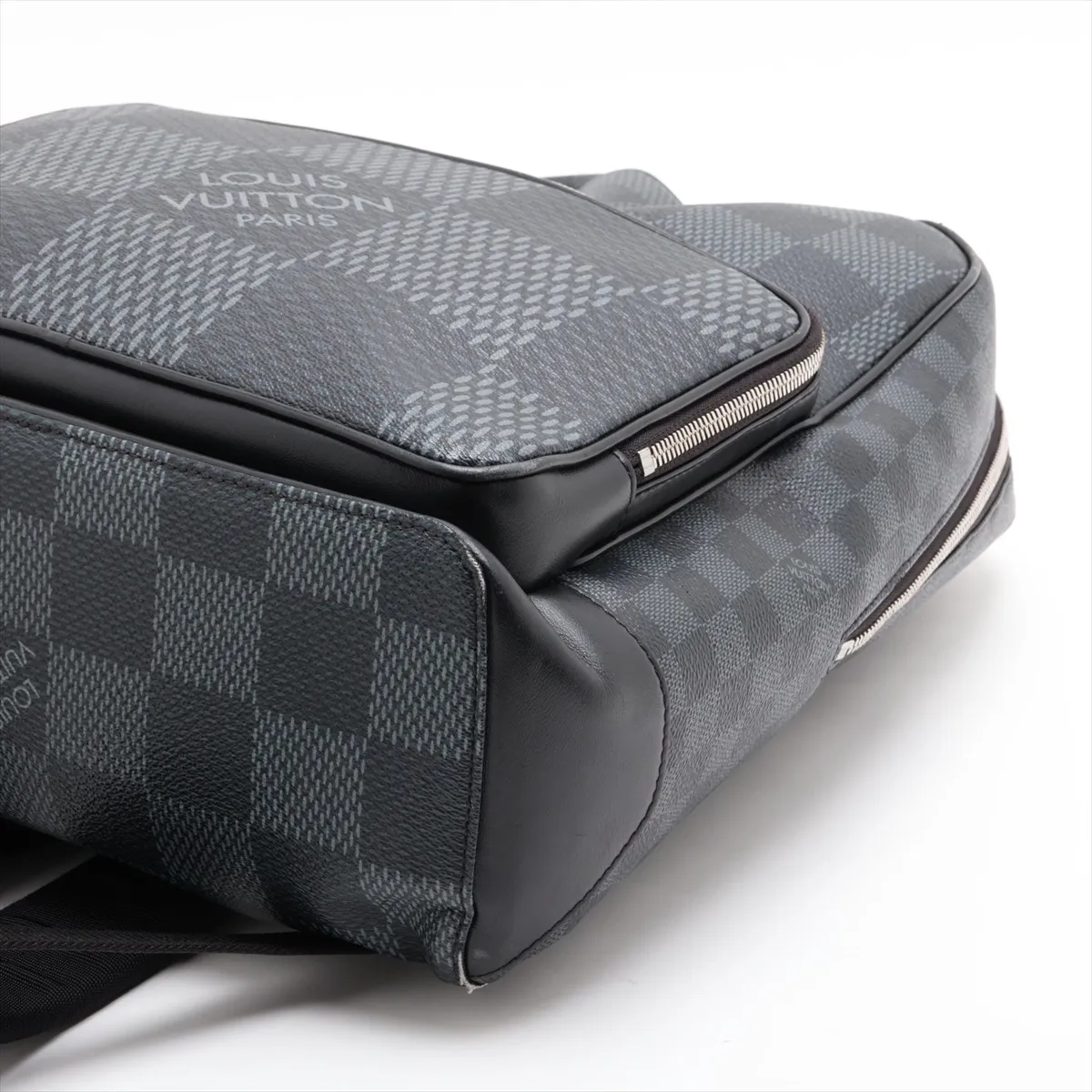 Damier Graphite Giant Canvas Backpack N50009 Black (RFID detected) — view 3