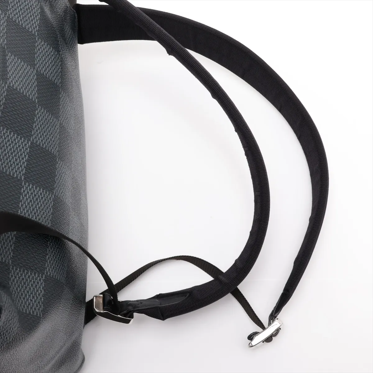 Damier Graphite Giant Canvas Backpack N50009 Black (RFID detected) — view 6