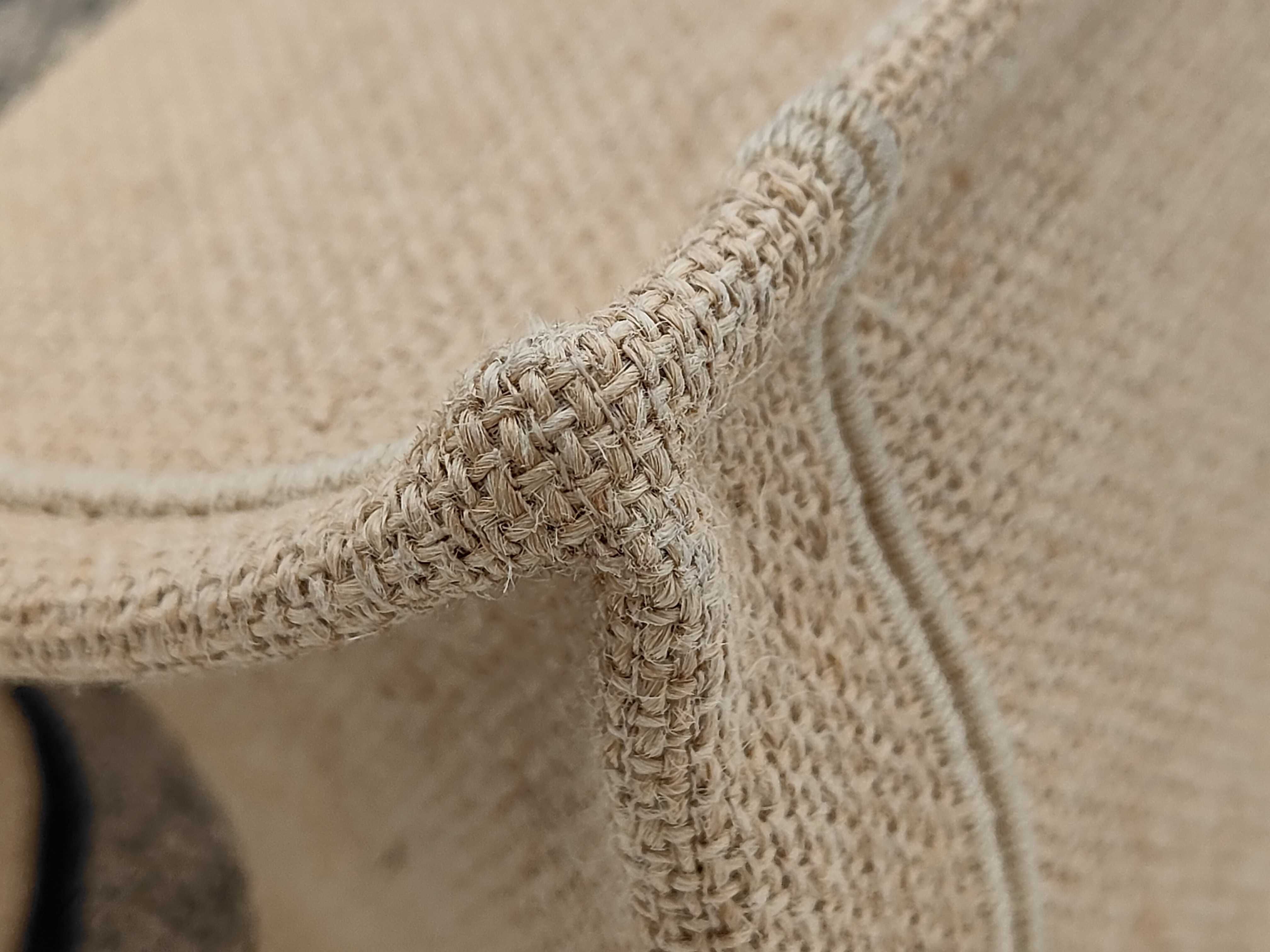 Book Tote Jute Canvas Medium Shoulder Bag — view 4