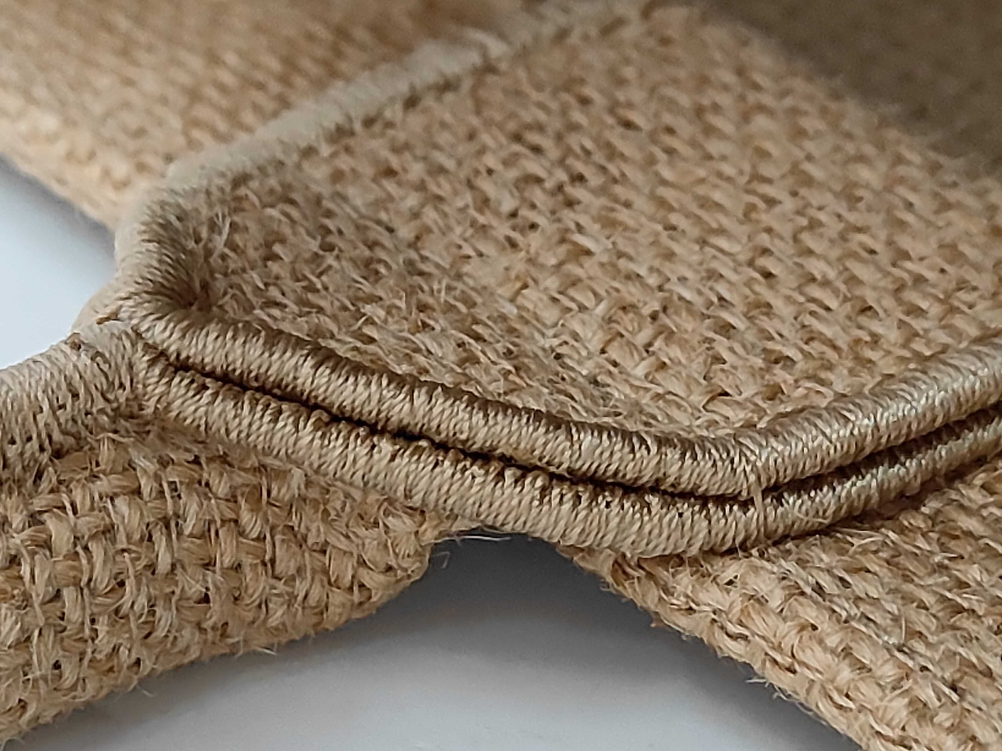 Book Tote Jute Canvas Medium Shoulder Bag — view 7