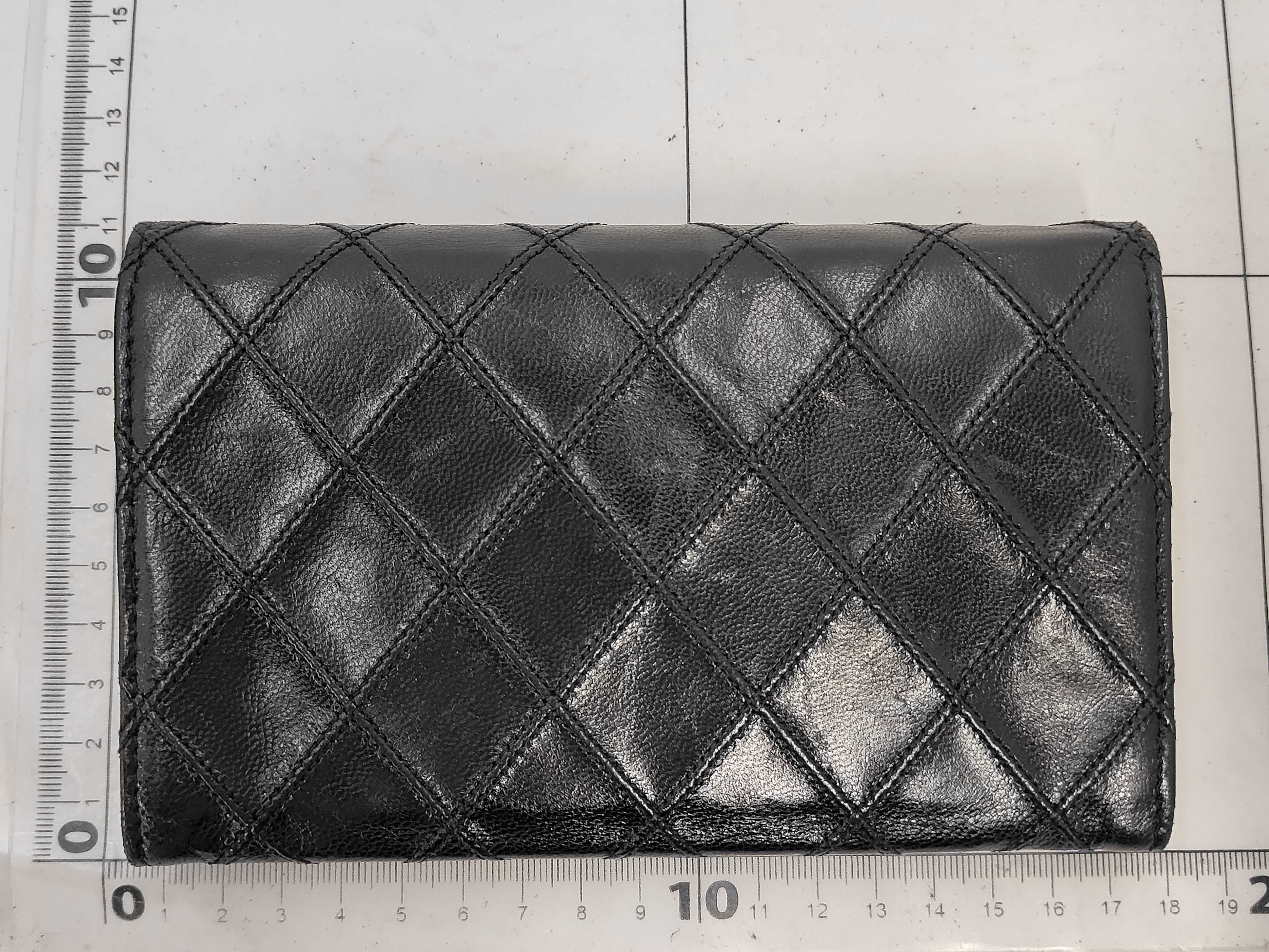 Matelassé Wallet, Long Wallet, with Seal Card, Serial Number 13-something, Box Included. — view 2