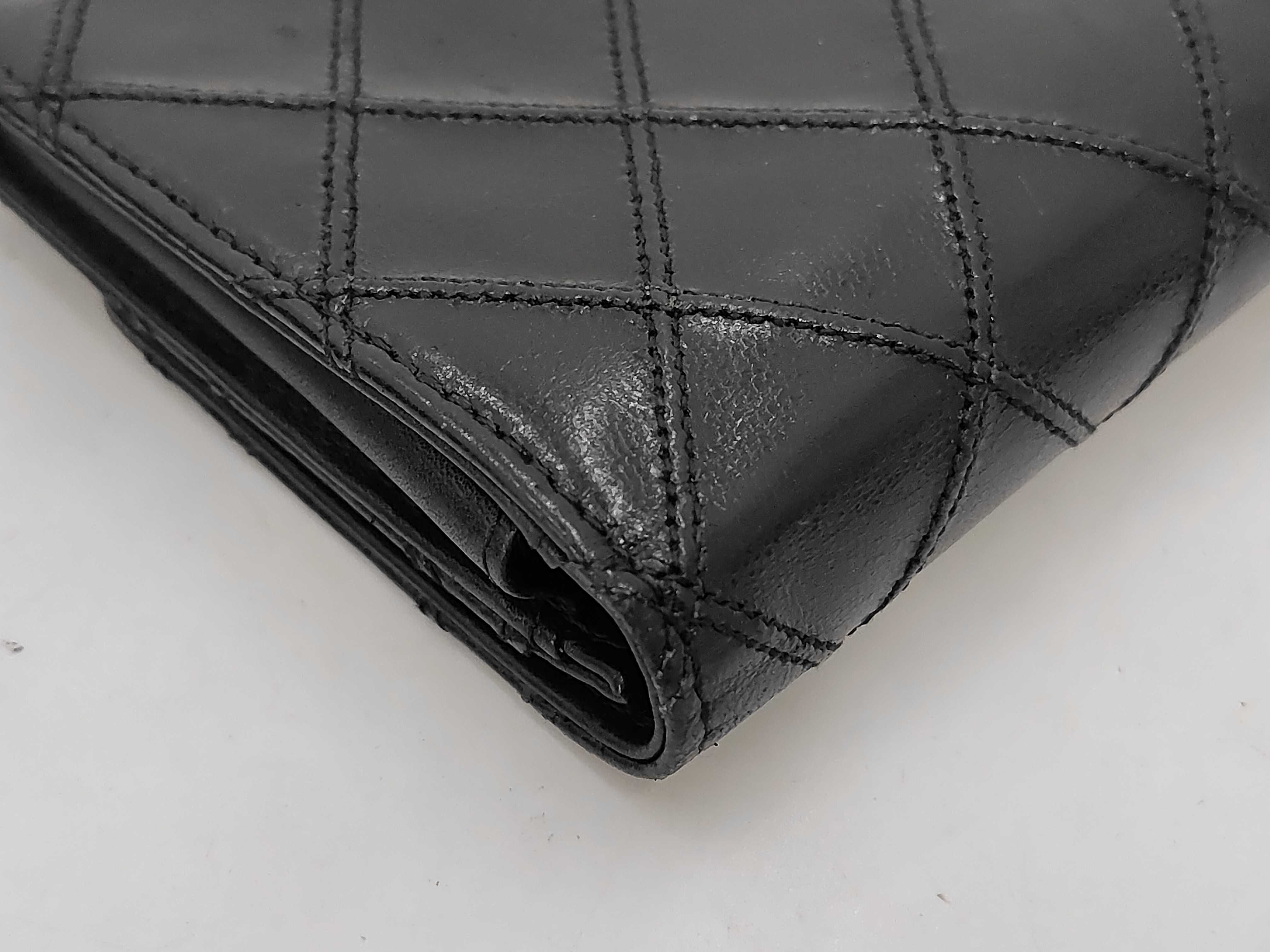 Matelassé Wallet, Long Wallet, with Seal Card, Serial Number 13-something, Box Included. — view 3