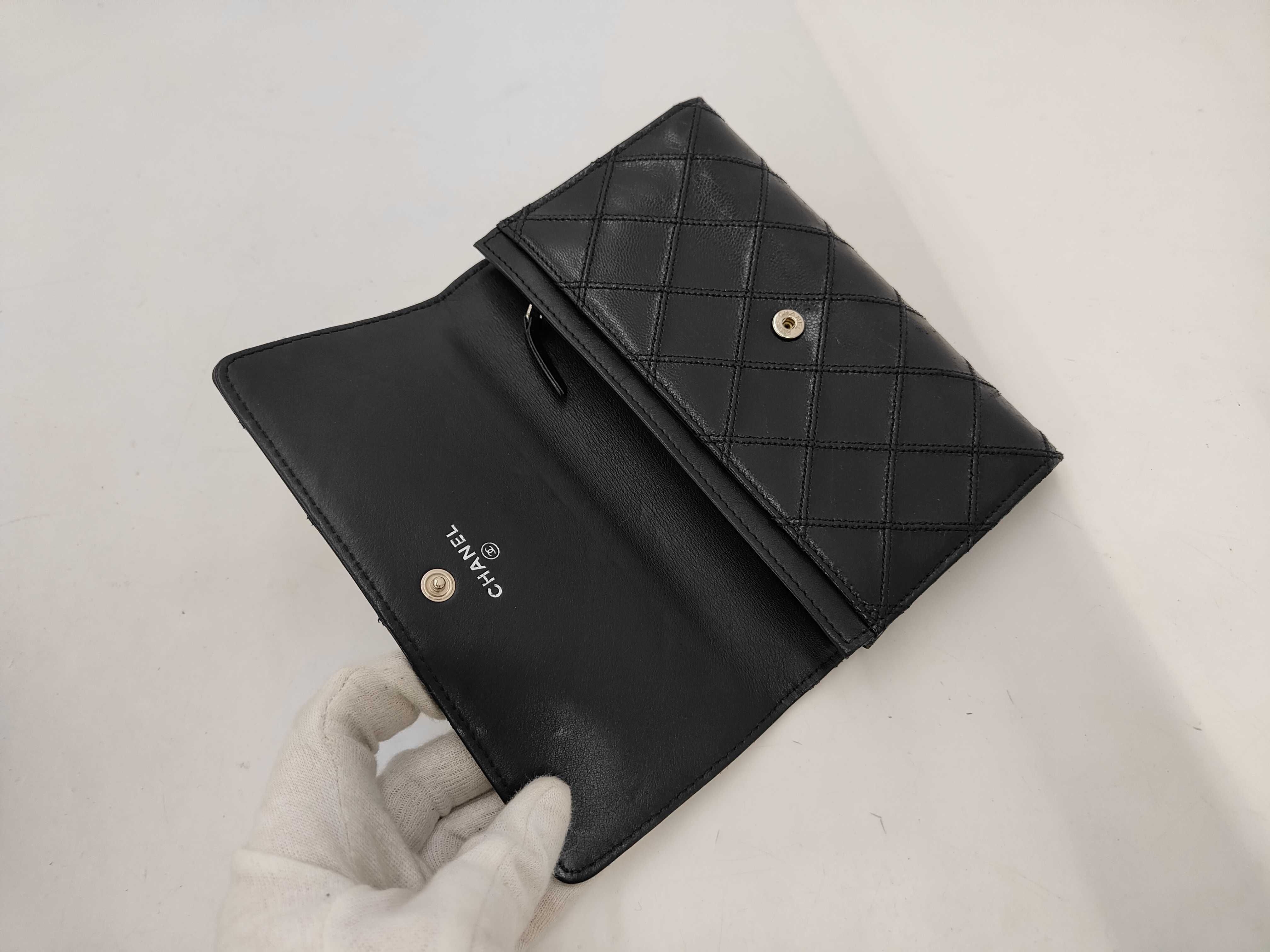 Matelassé Wallet, Long Wallet, with Seal Card, Serial Number 13-something, Box Included. — view 5