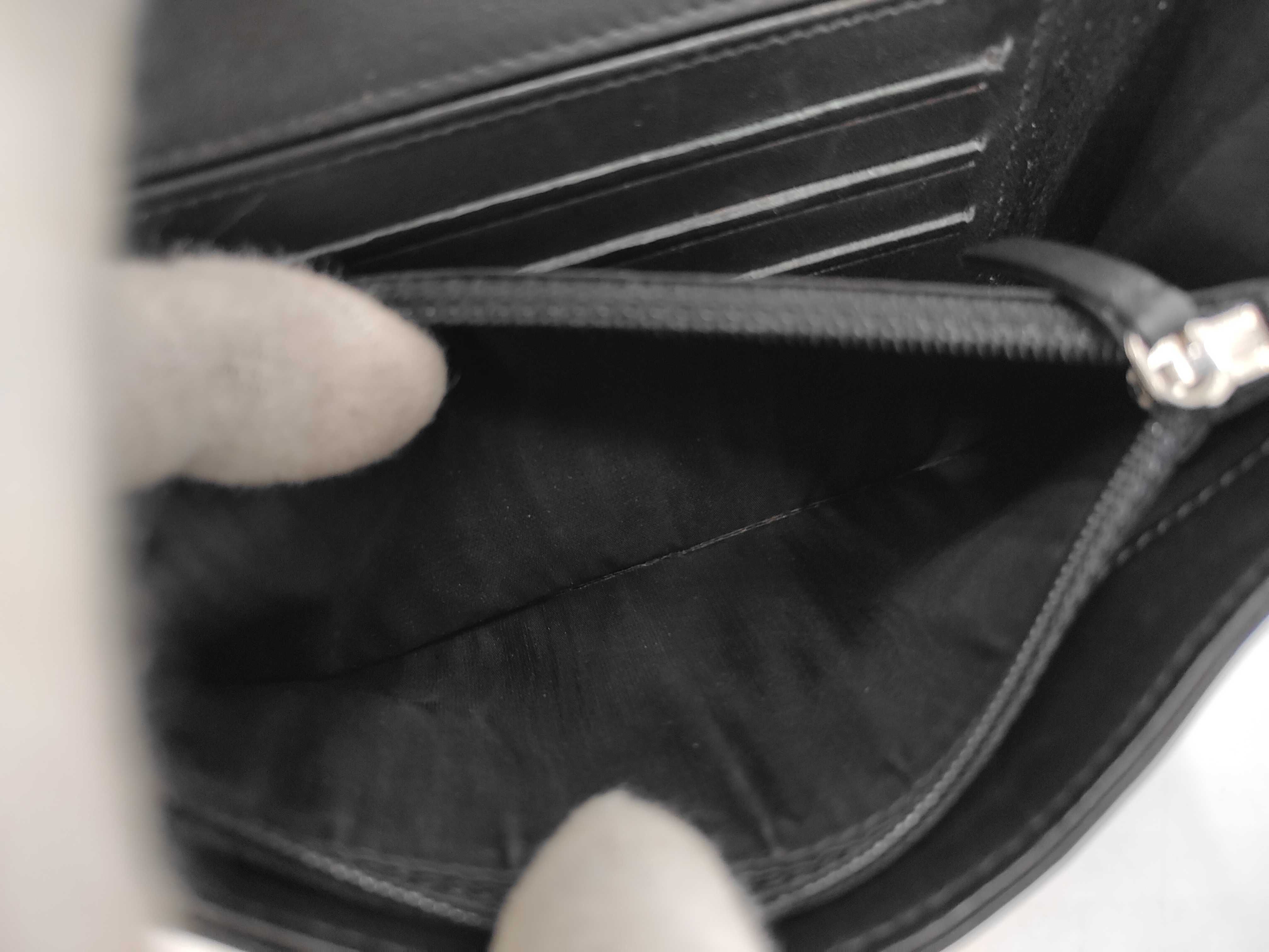 Matelassé Wallet, Long Wallet, with Seal Card, Serial Number 13-something, Box Included. — view 8