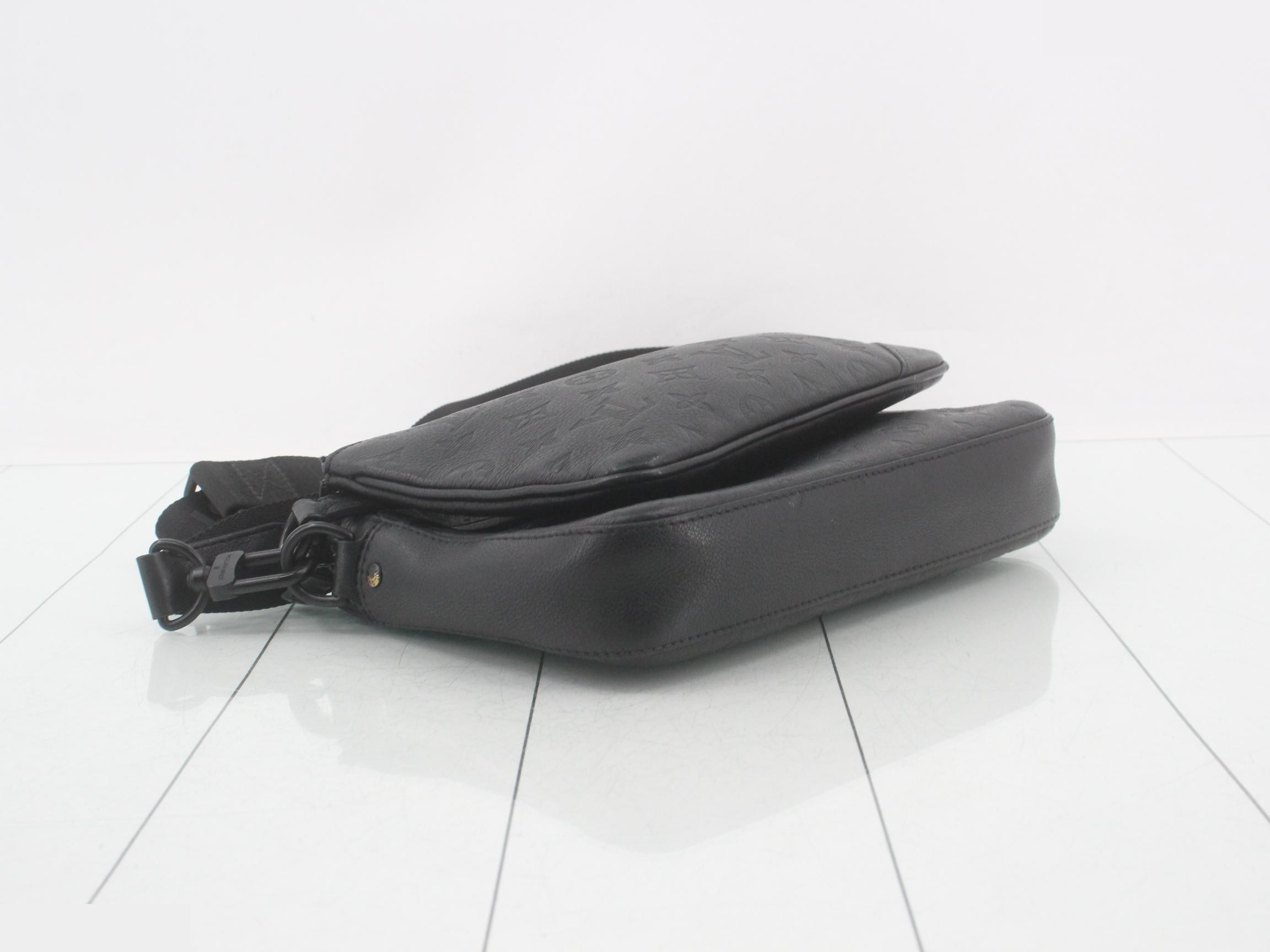 Monogram Shadow Trio Messenger Shoulder Bag — view 5