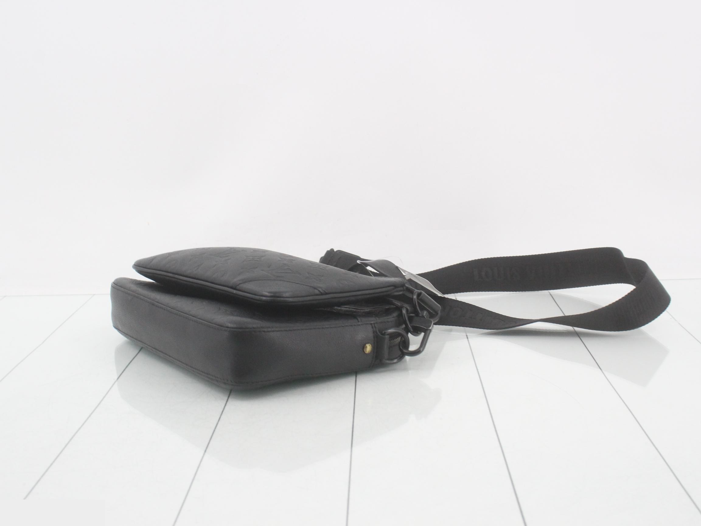 Monogram Shadow Trio Messenger Shoulder Bag — view 6