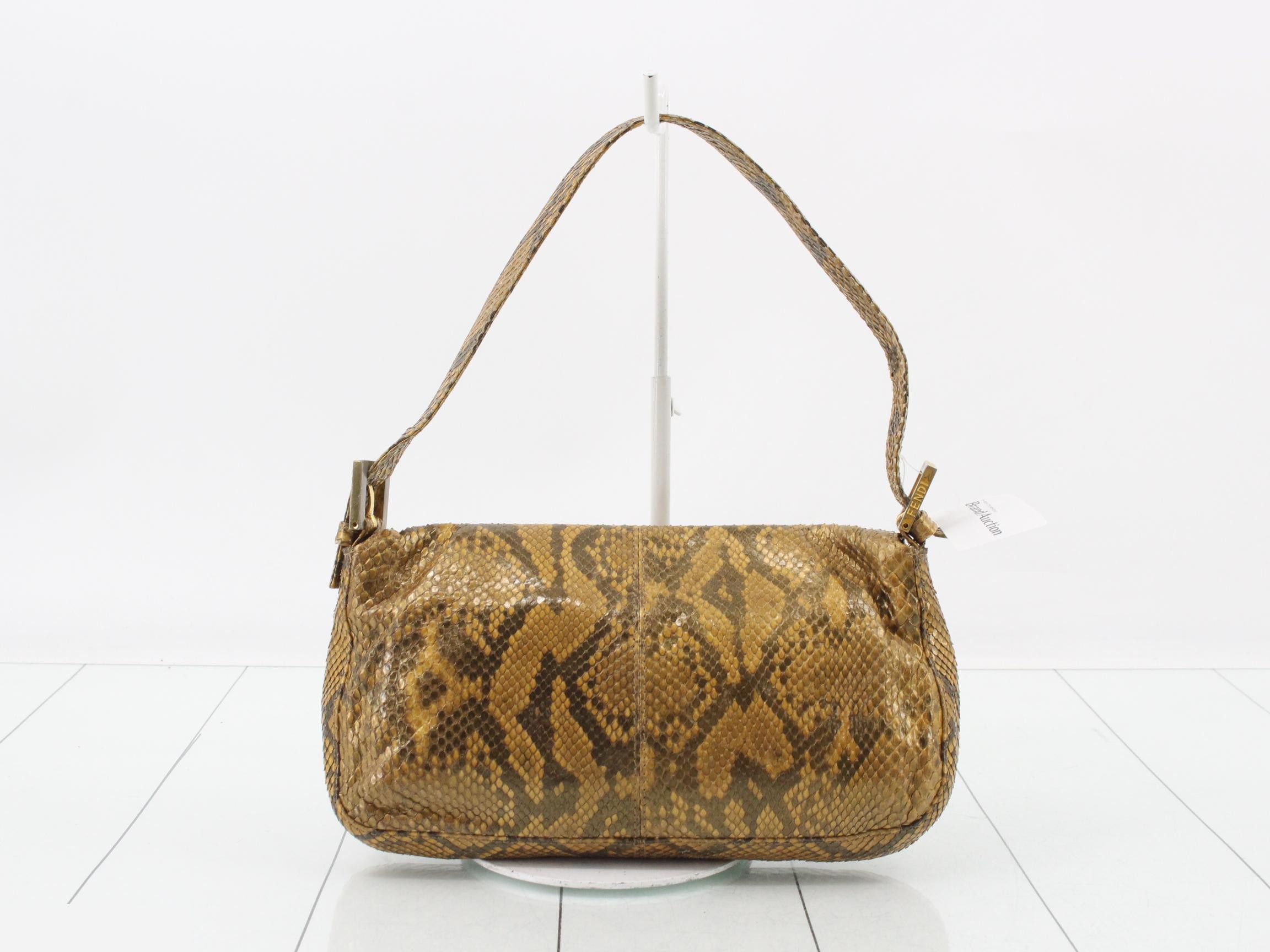 Mamma Bucket Python One-Shoulder Bag — view 2