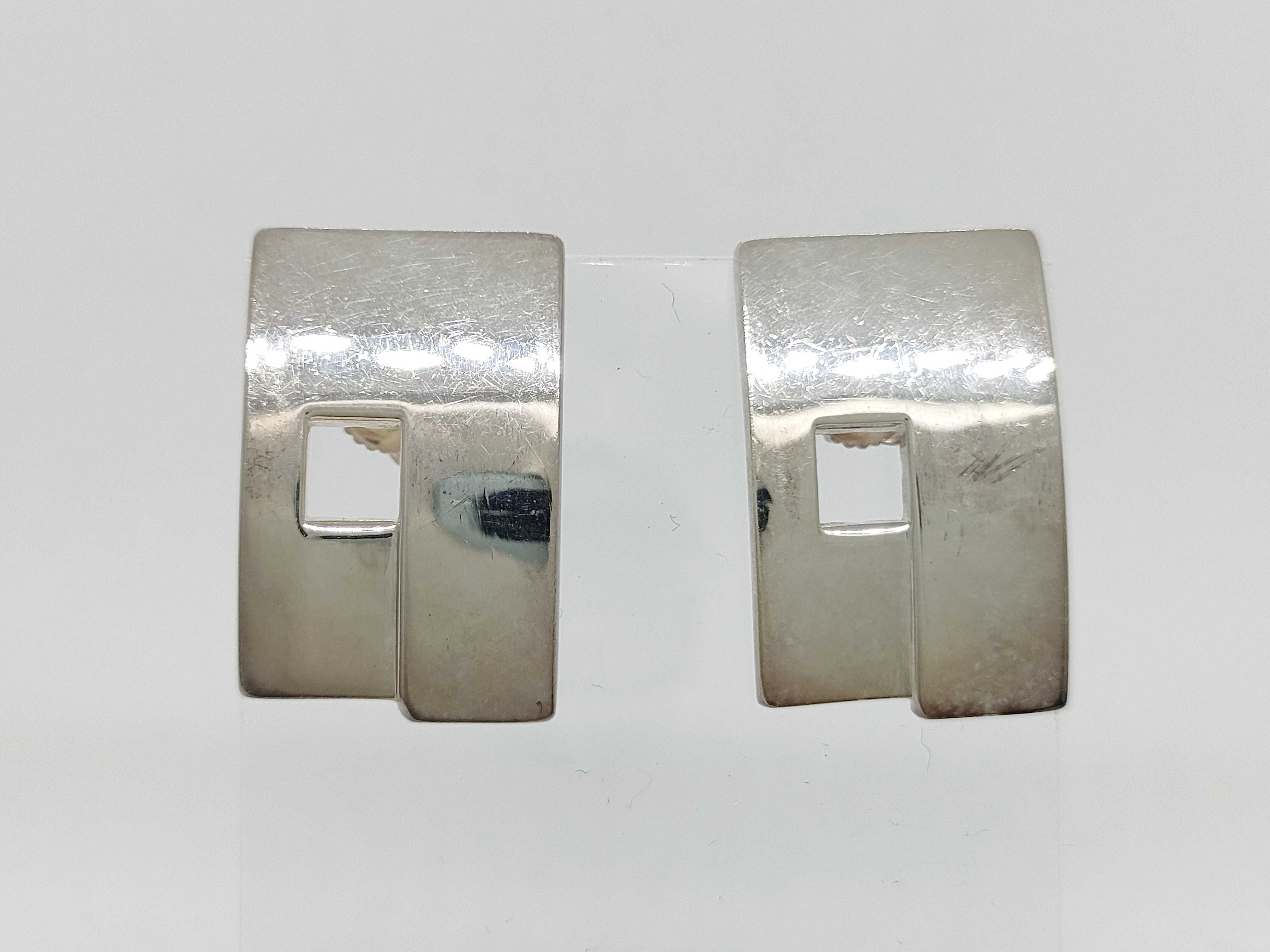 Earrings, 925 Sterling Silver, 16.0g