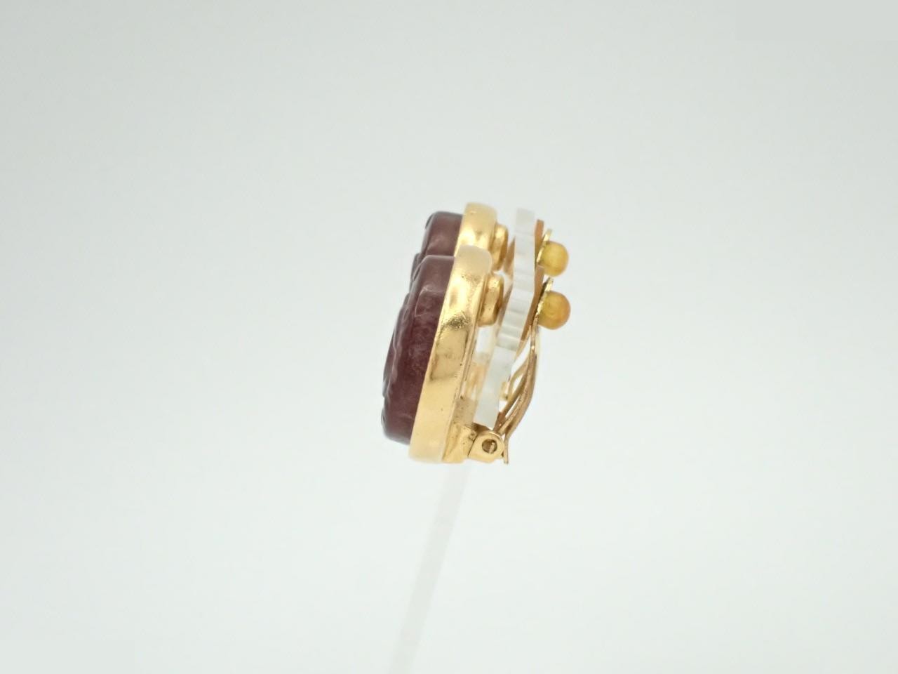 99A Coco Mark Logo Earrings — view 3