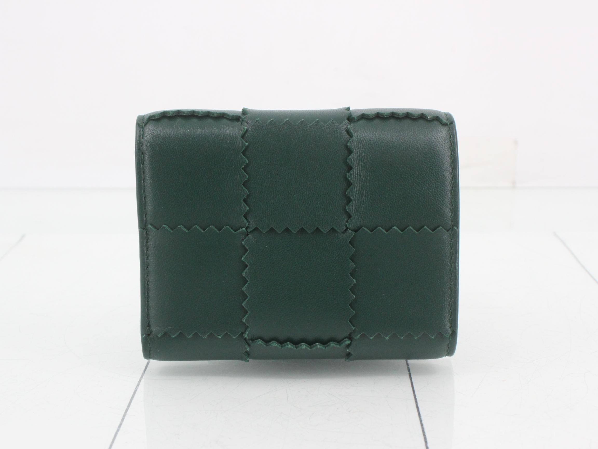 Maxi Intrecciato Cassette Tri-fold Wallet, Japan Limited Edition, Unused, Stored Item — view 2