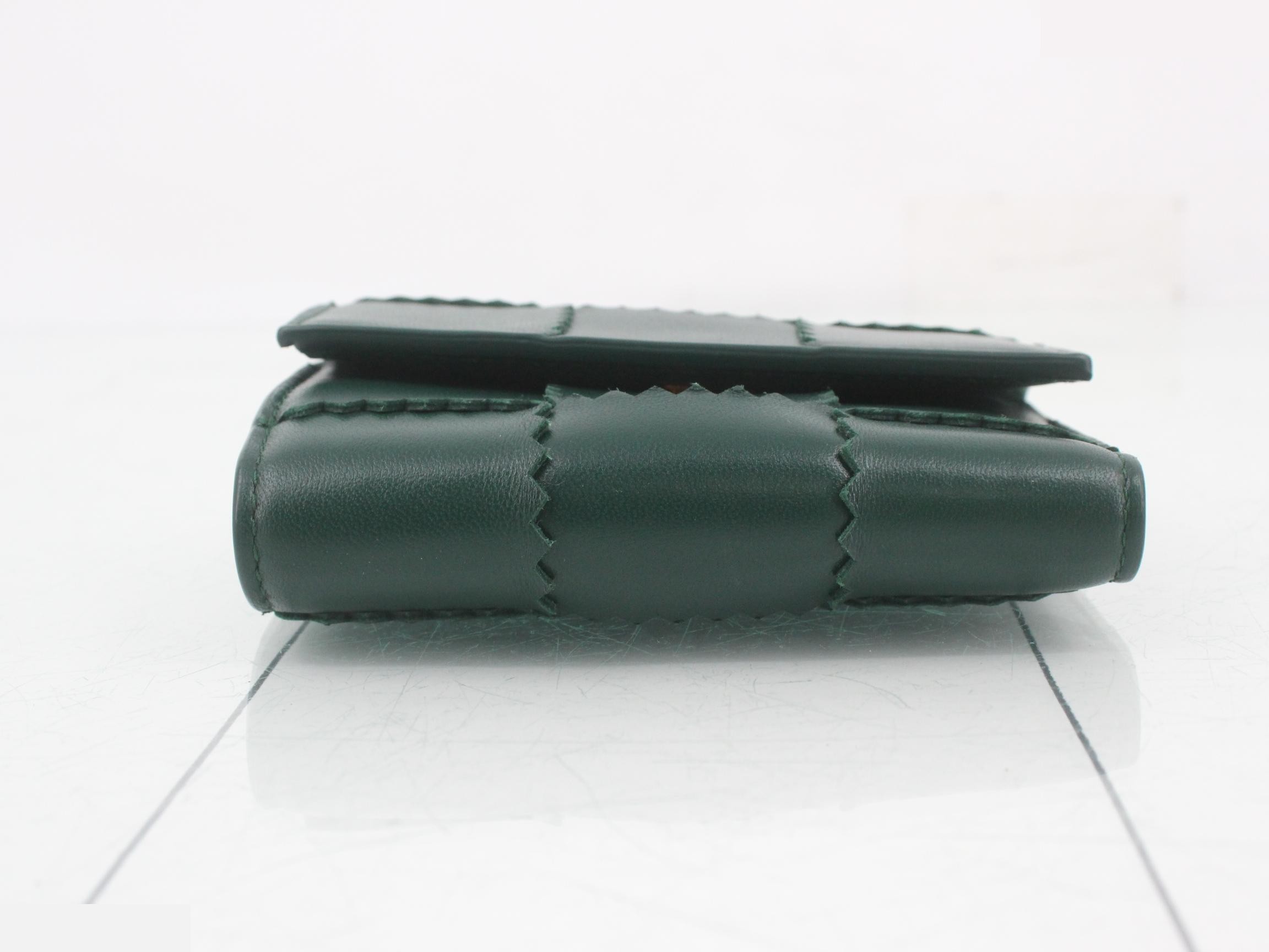 Maxi Intrecciato Cassette Tri-fold Wallet, Japan Limited Edition, Unused, Stored Item — view 3