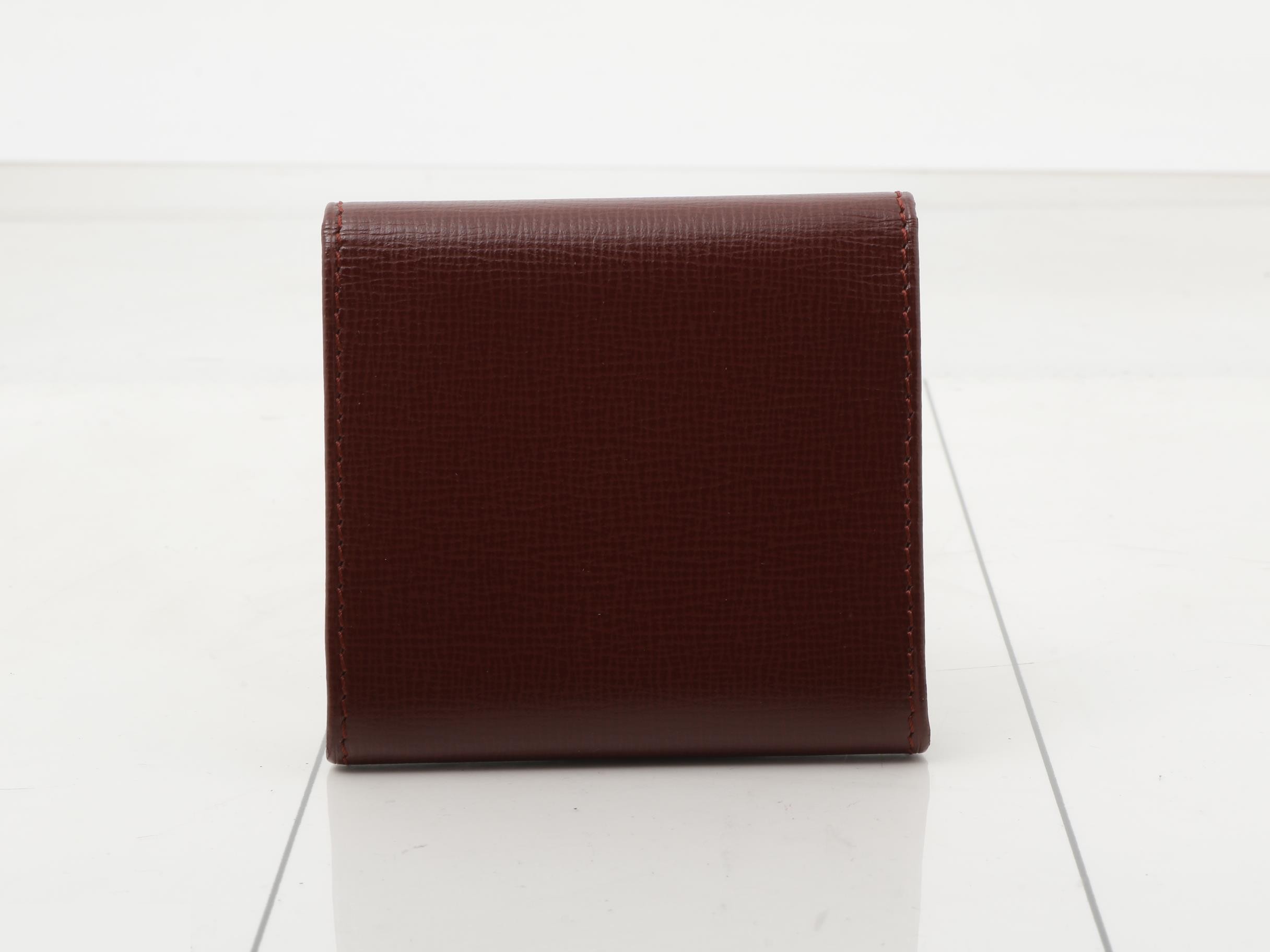 Mustline Coin Case, Bordeaux — view 2