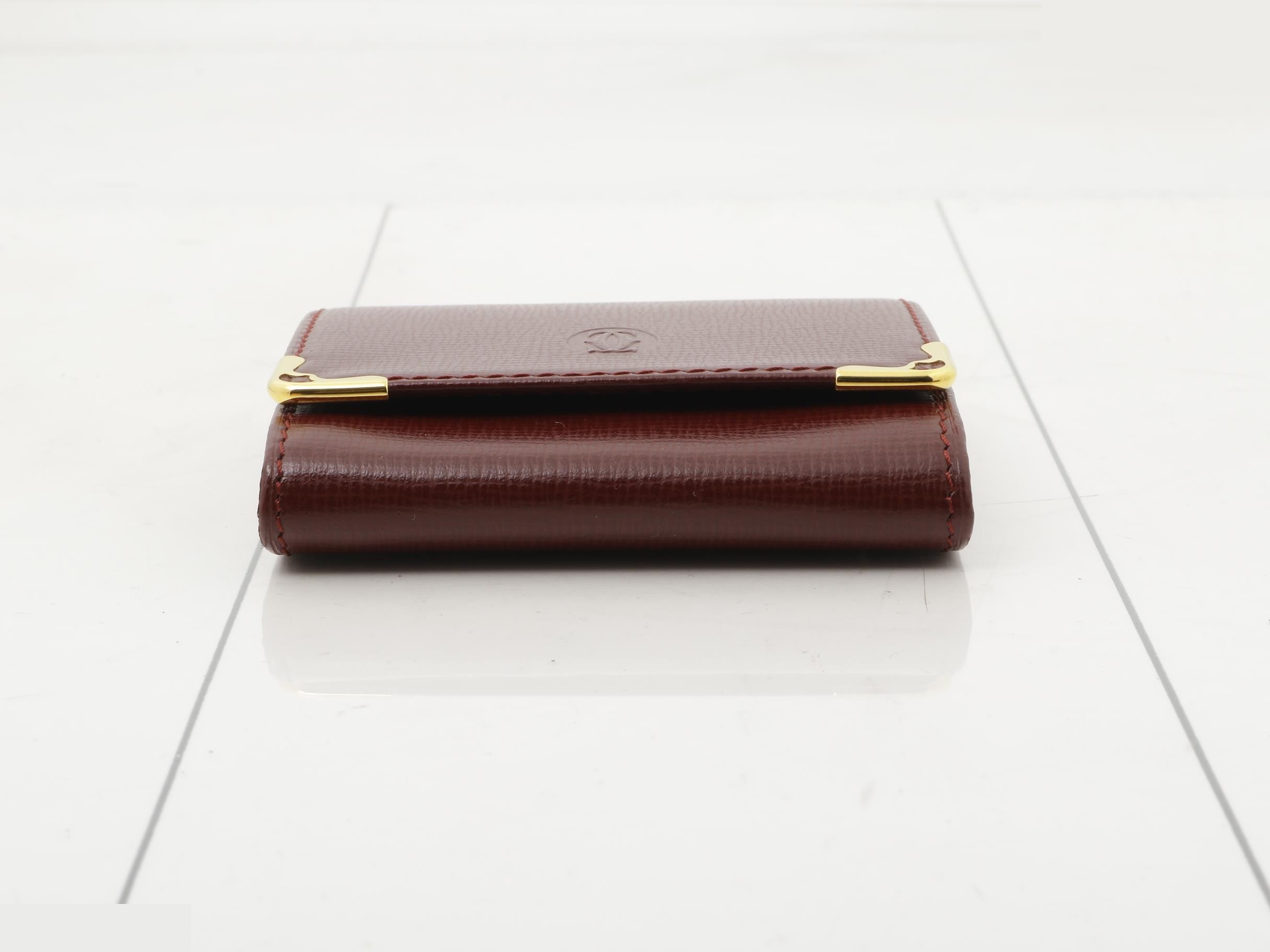 Mustline Coin Case, Bordeaux — view 3