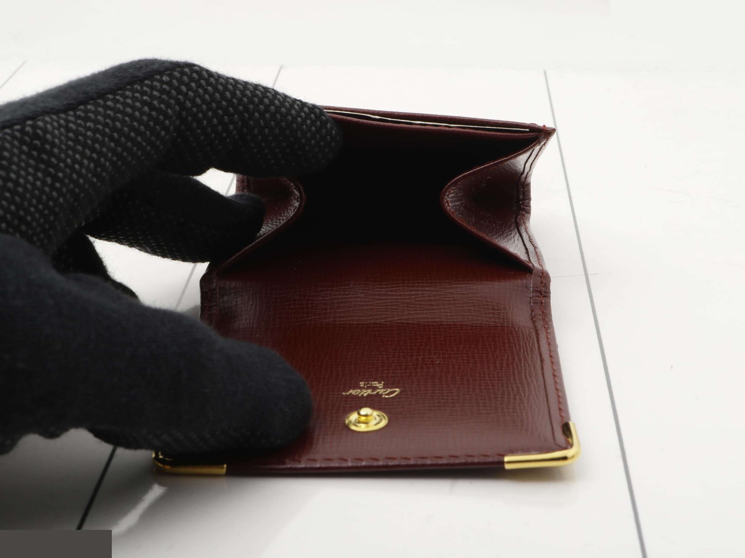 Mustline Coin Case, Bordeaux — view 4