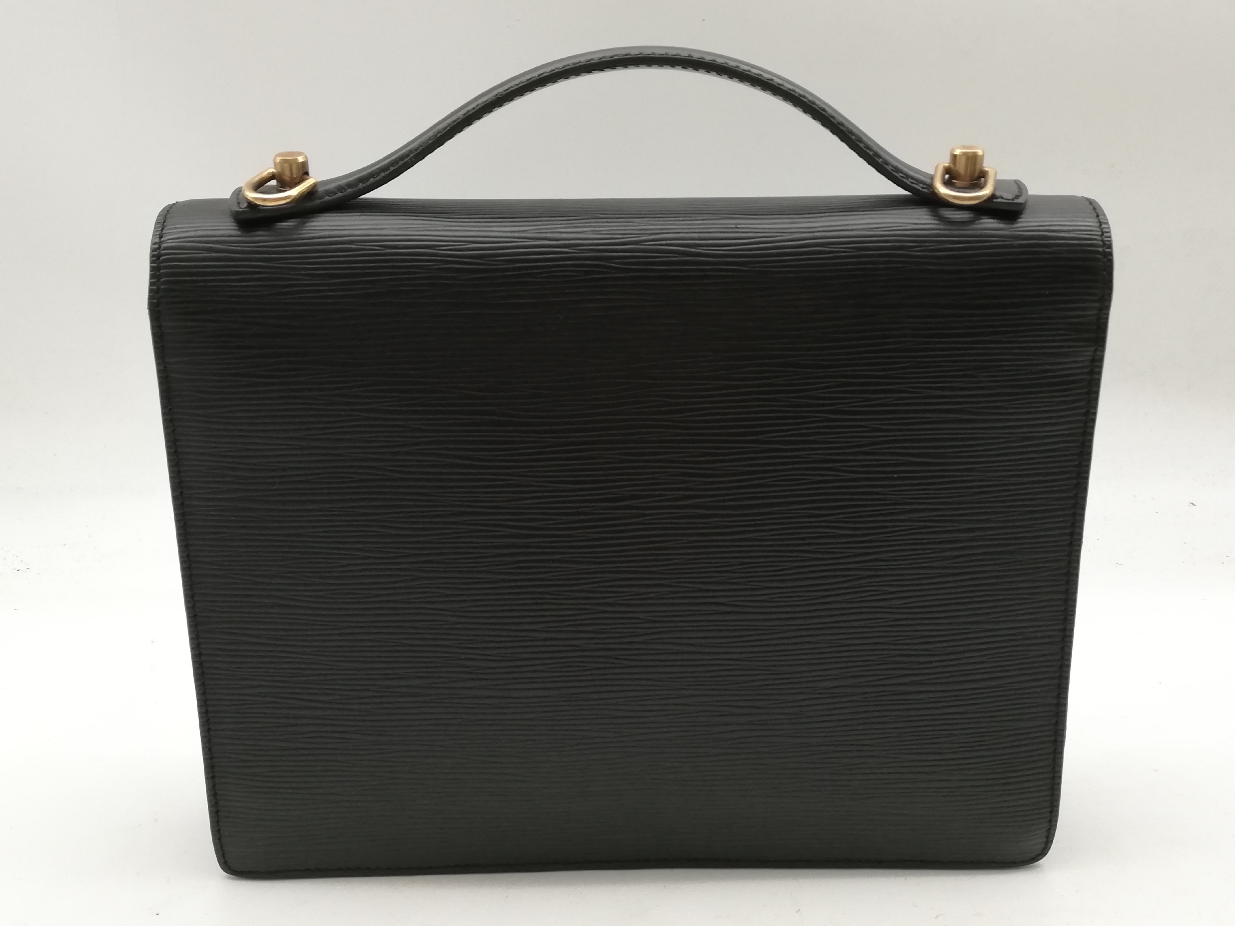 Epi Monceau M52122 Noir Shoulder Strap Handbag — view 2