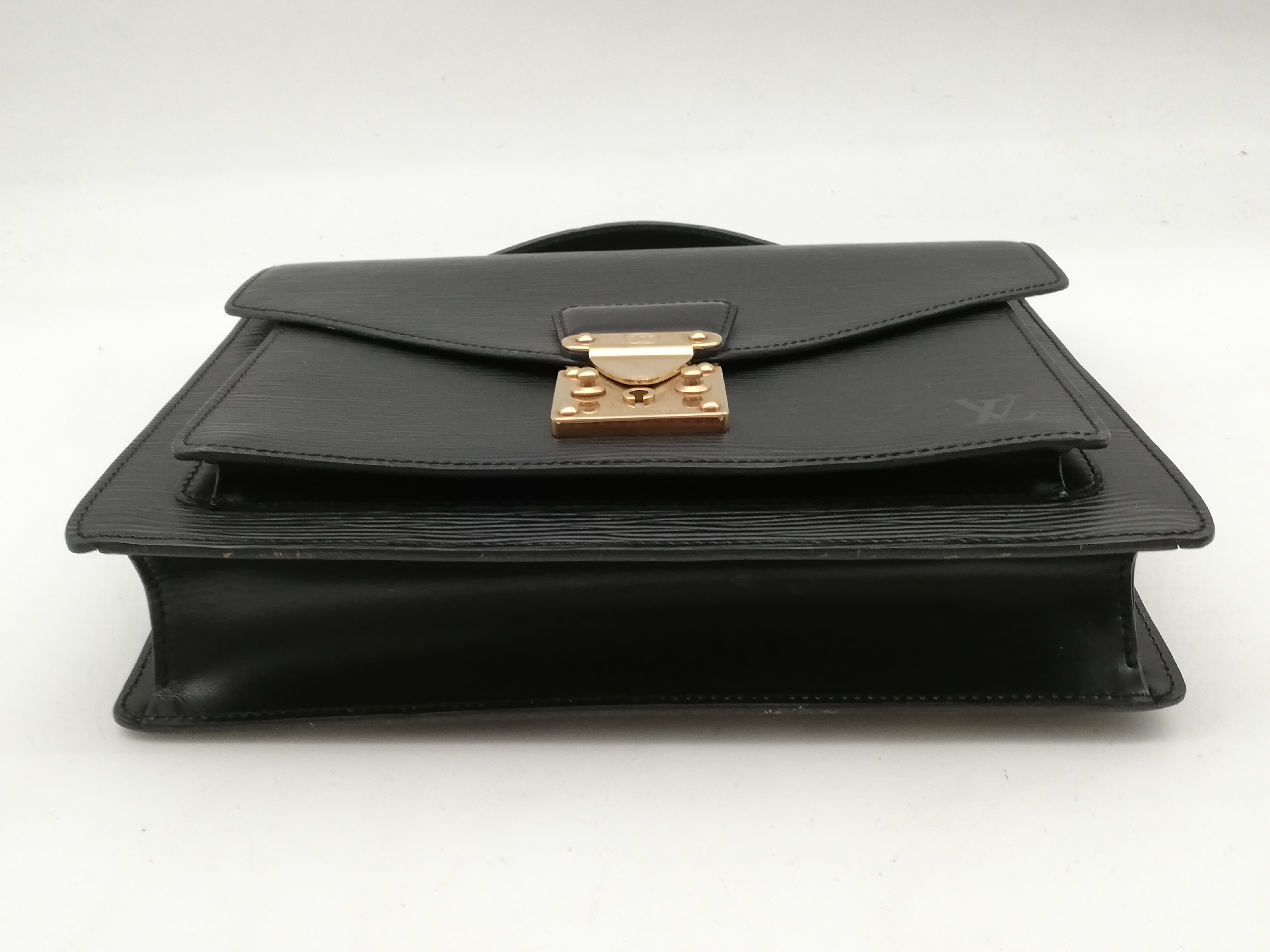 Epi Monceau M52122 Noir Shoulder Strap Handbag — view 5