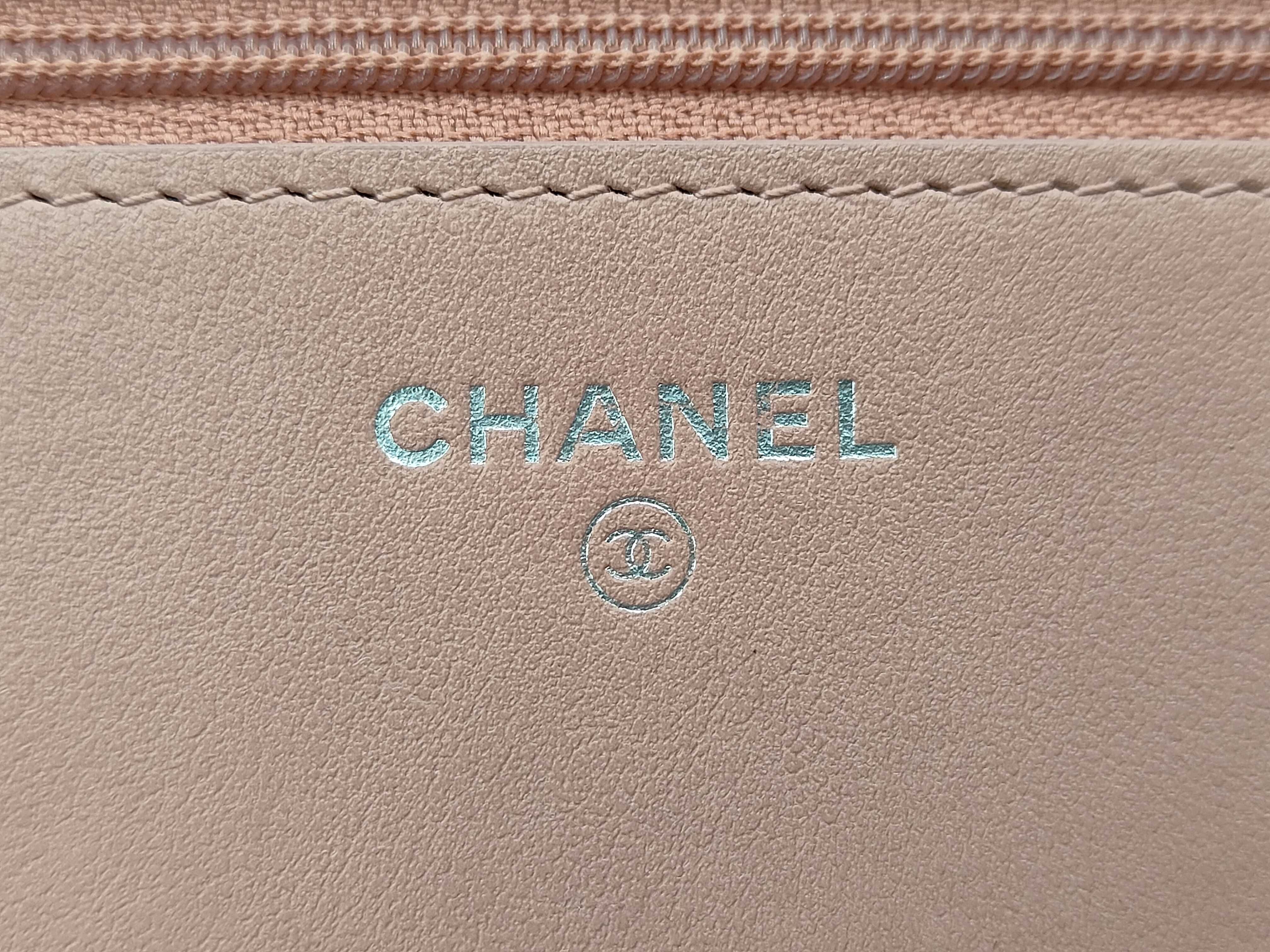 Patent Gradient Chain Wallet Shoulder Bag — view 14