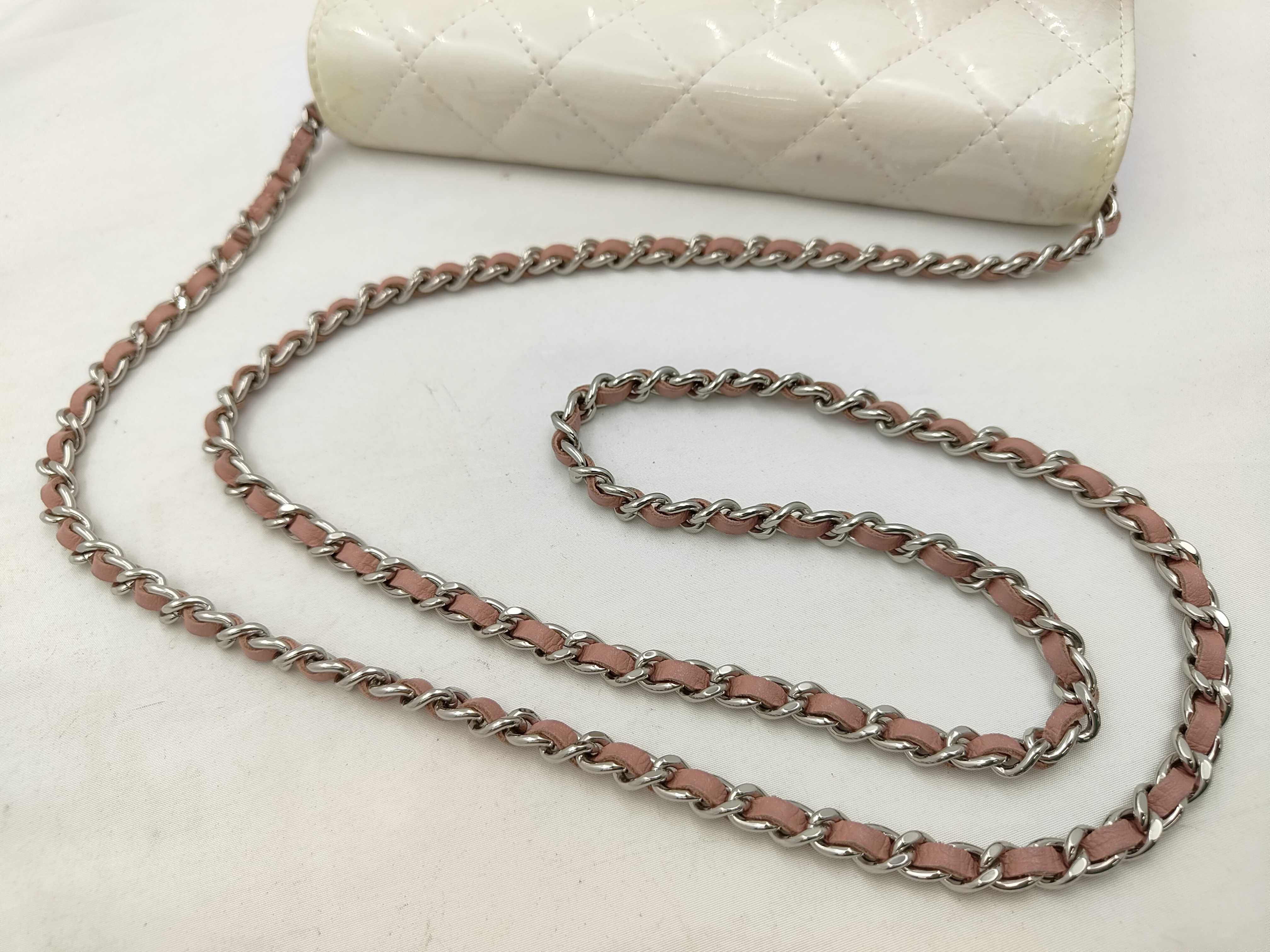 Patent Gradient Chain Wallet Shoulder Bag — view 3
