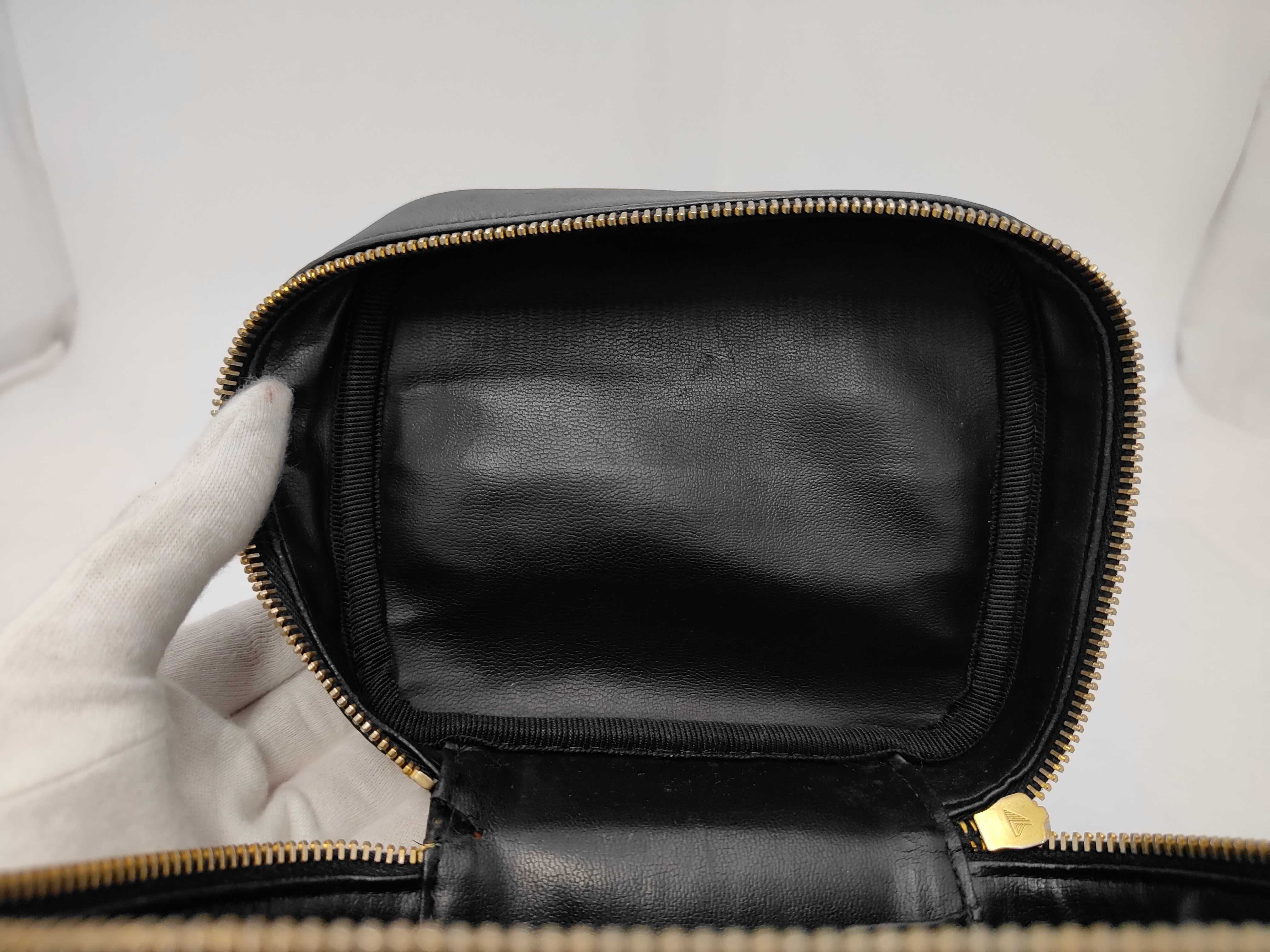 Bicolore Vanity Bag, Black Lambskin Vanity Bag — view 8