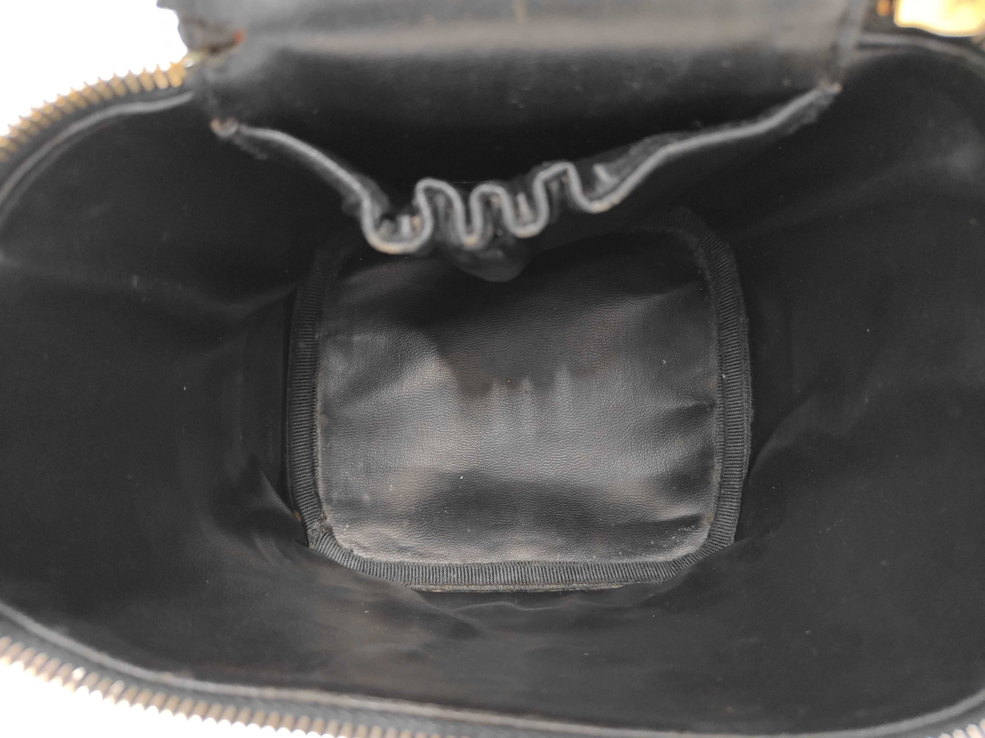 Bicolore Vanity Bag, Black Lambskin Vanity Bag — view 9