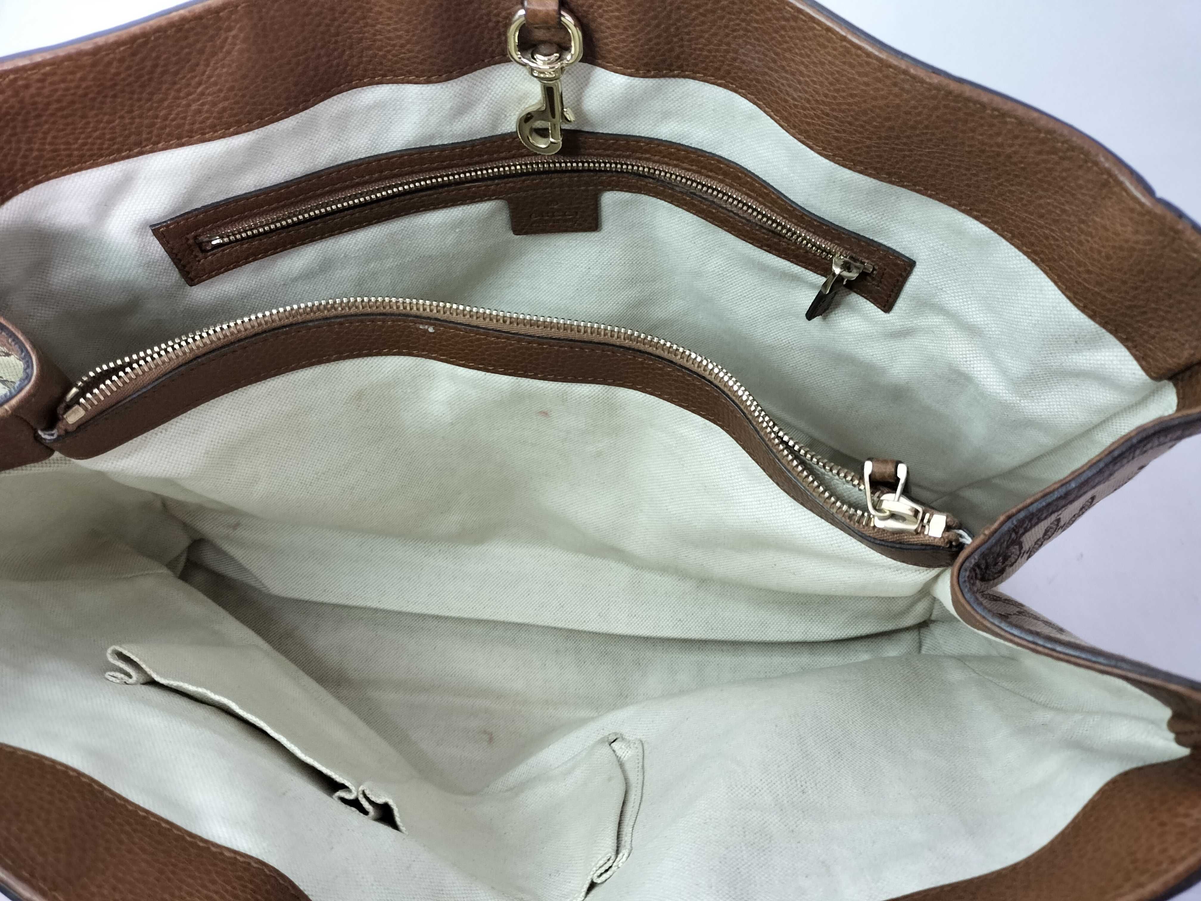 GG Canvas DU- GG Canvas Tote bag Beige 269945 Tote bag — view 11