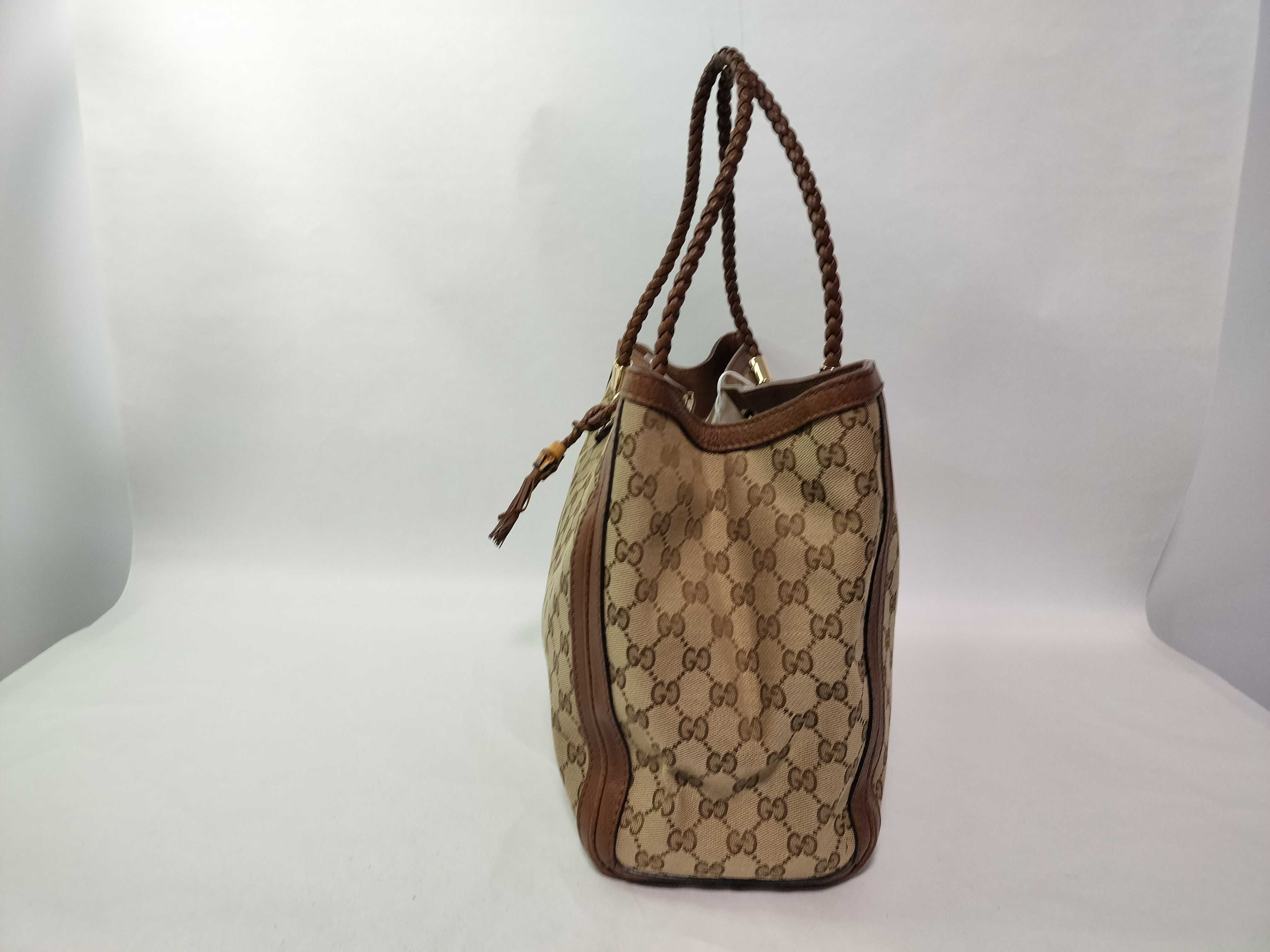GG Canvas DU- GG Canvas Tote bag Beige 269945 Tote bag — view 4