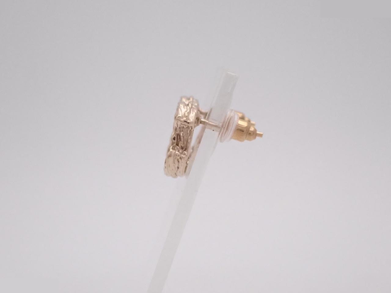 Earrings with Coco Mark logo — view 3