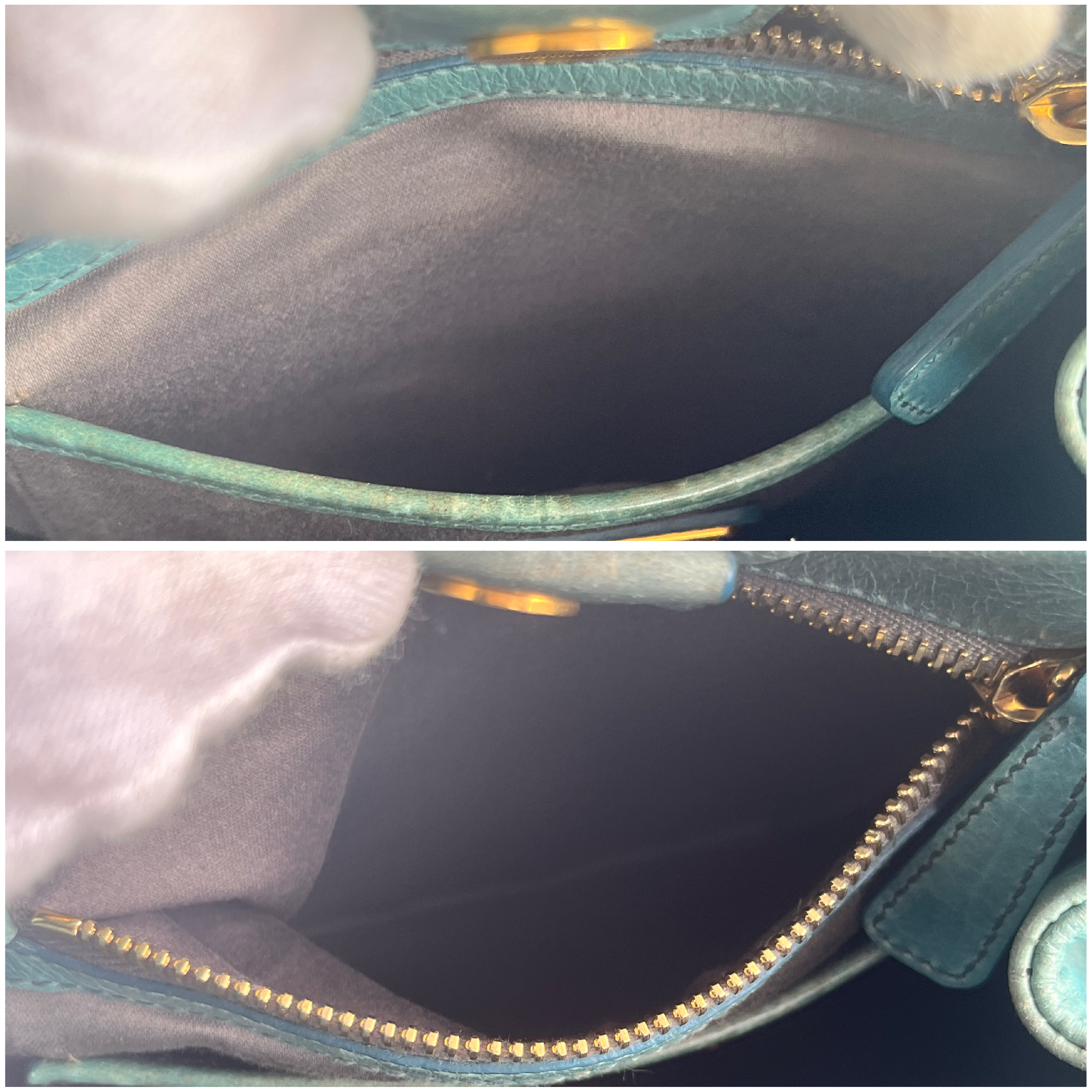 Vitello Luxe 2-Way Handbag with Shoulder Strap — view 11