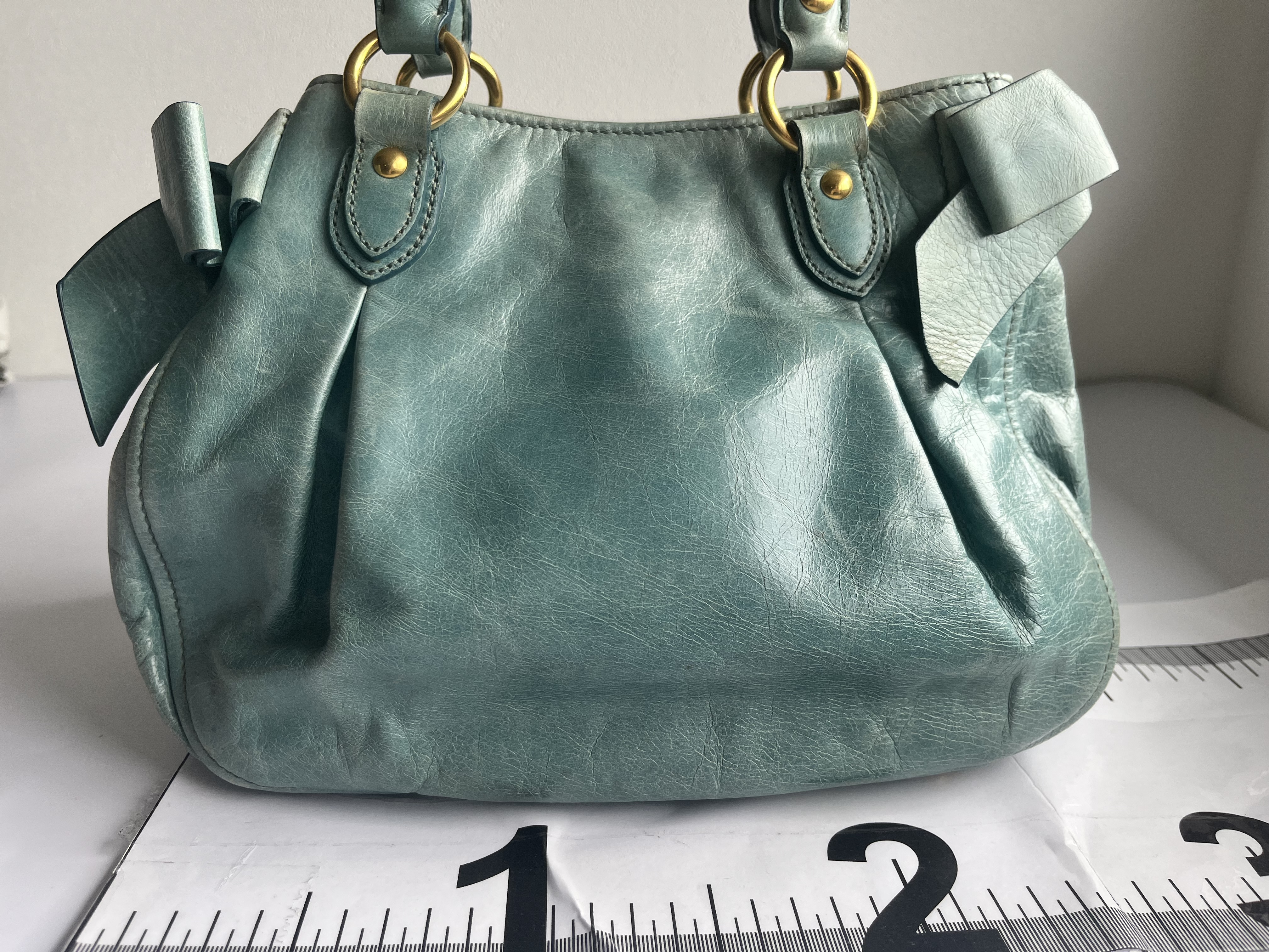 Vitello Luxe 2-Way Handbag with Shoulder Strap — view 3