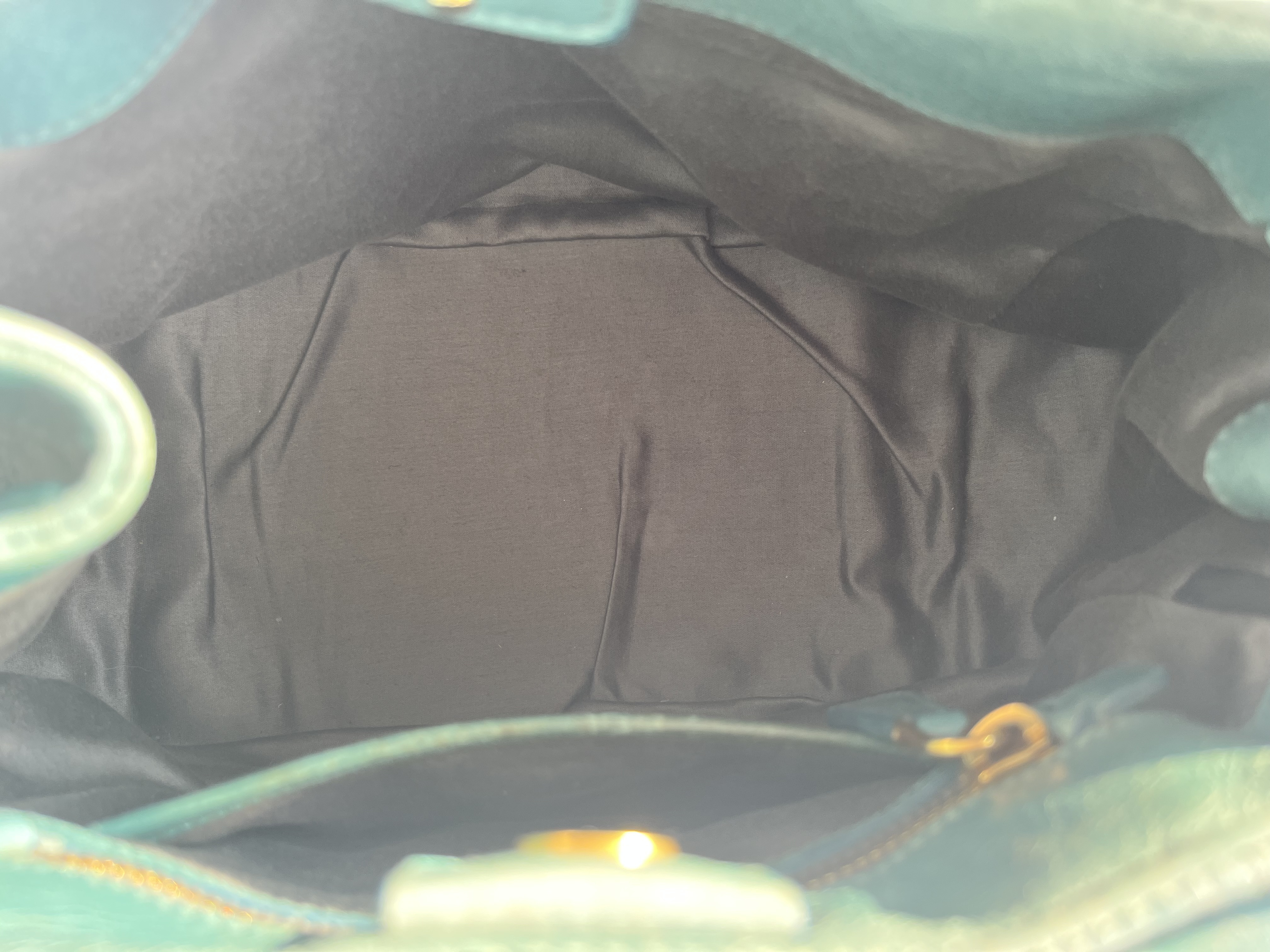 Vitello Luxe 2-Way Handbag with Shoulder Strap — view 10